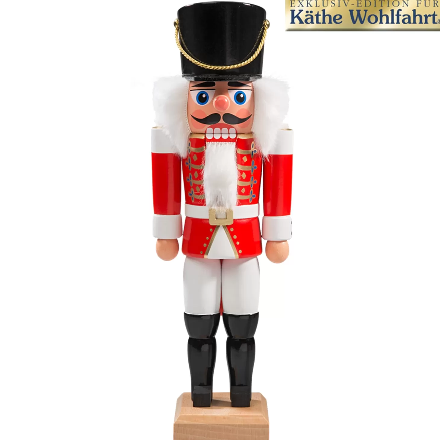 HODREWA Nutcrackers>Nutcracker "Hussar" Red, 10.6 Inch