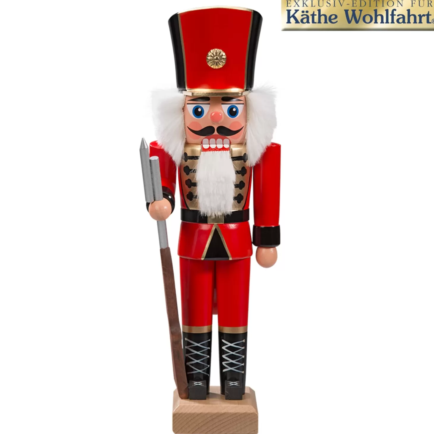 HODREWA Nutcrackers>Nutcracker "Hussar" Red, 10.6 Inch