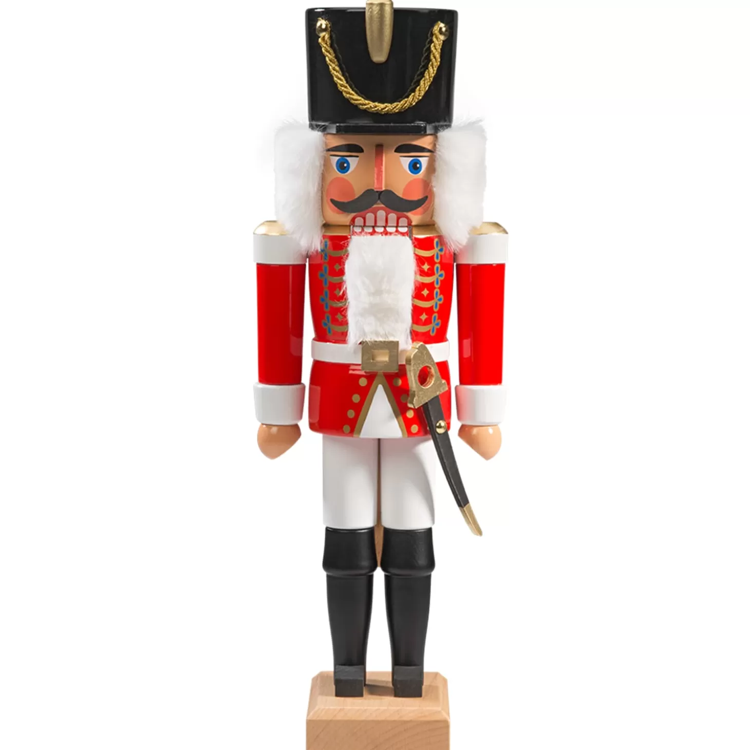 HODREWA Nutcrackers>Nutcracker "Hussar" Red, 14.2 Inch