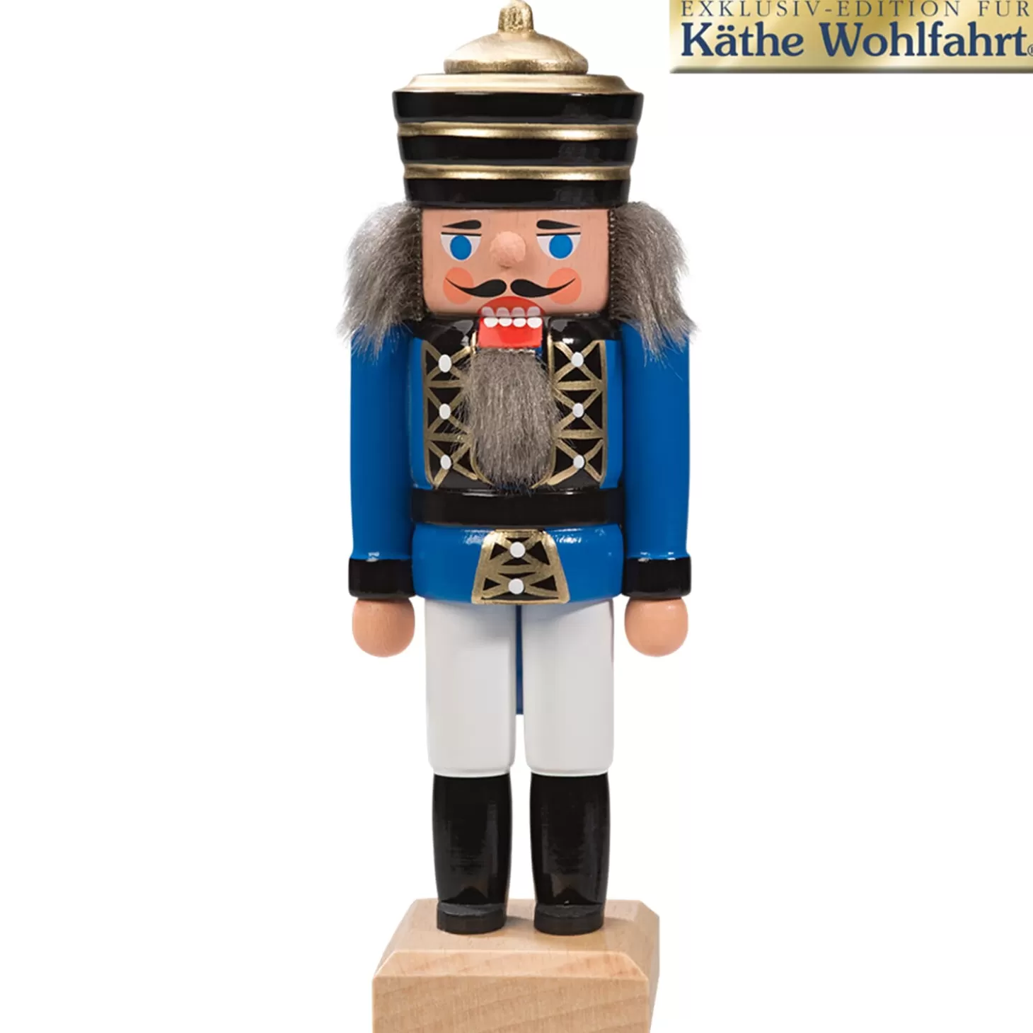 HODREWA Nutcrackers>Nutcracker "King" Blue, 5.5 Inch