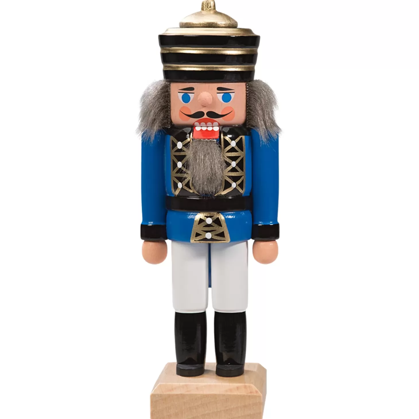 HODREWA Nutcrackers>Nutcracker "King" Blue, 5.5 Inch