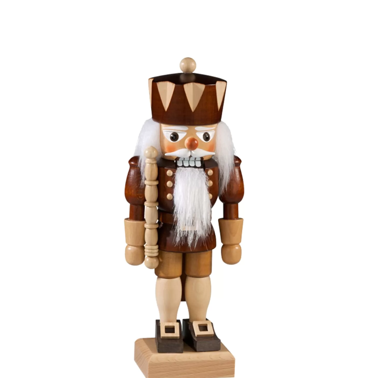 Christian ULBRICHT Nutcrackers>Nutcracker "King" Natural, 10.6 Inch