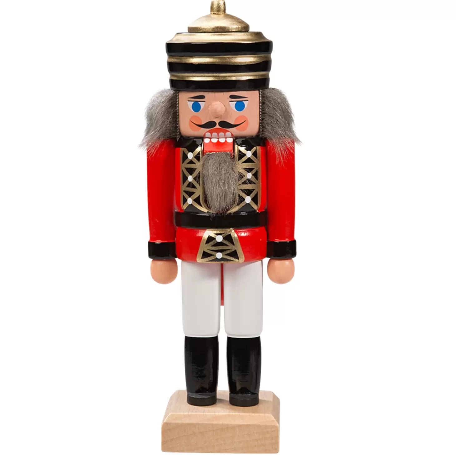 HODREWA Nutcrackers>Nutcracker "King" Red, 5.5Inch