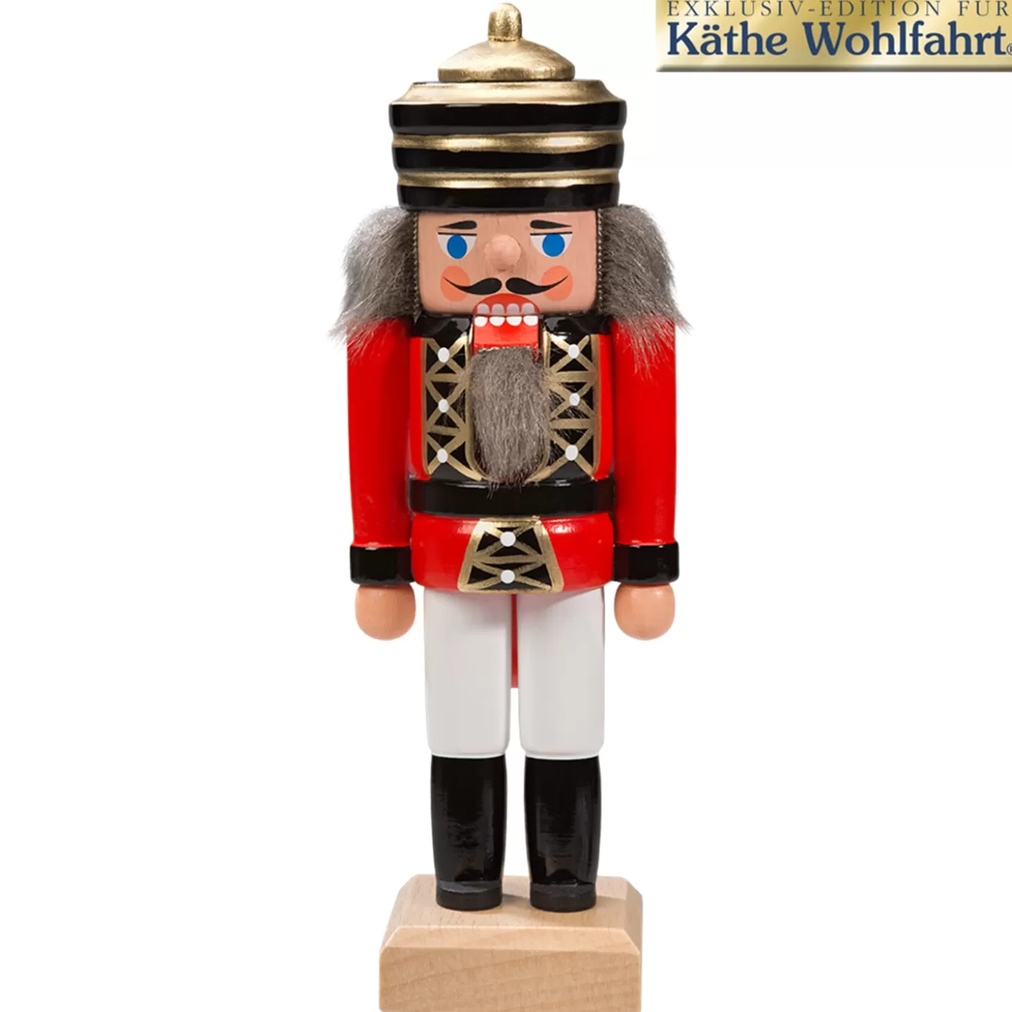 HODREWA Nutcrackers>Nutcracker "King" Red, 5.5Inch