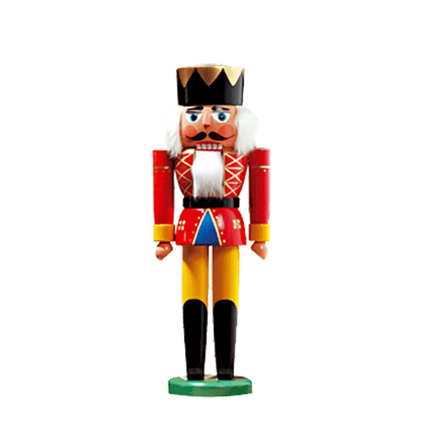 HODREWA Nutcrackers>Nutcracker "King" Red, 7.9 Inch