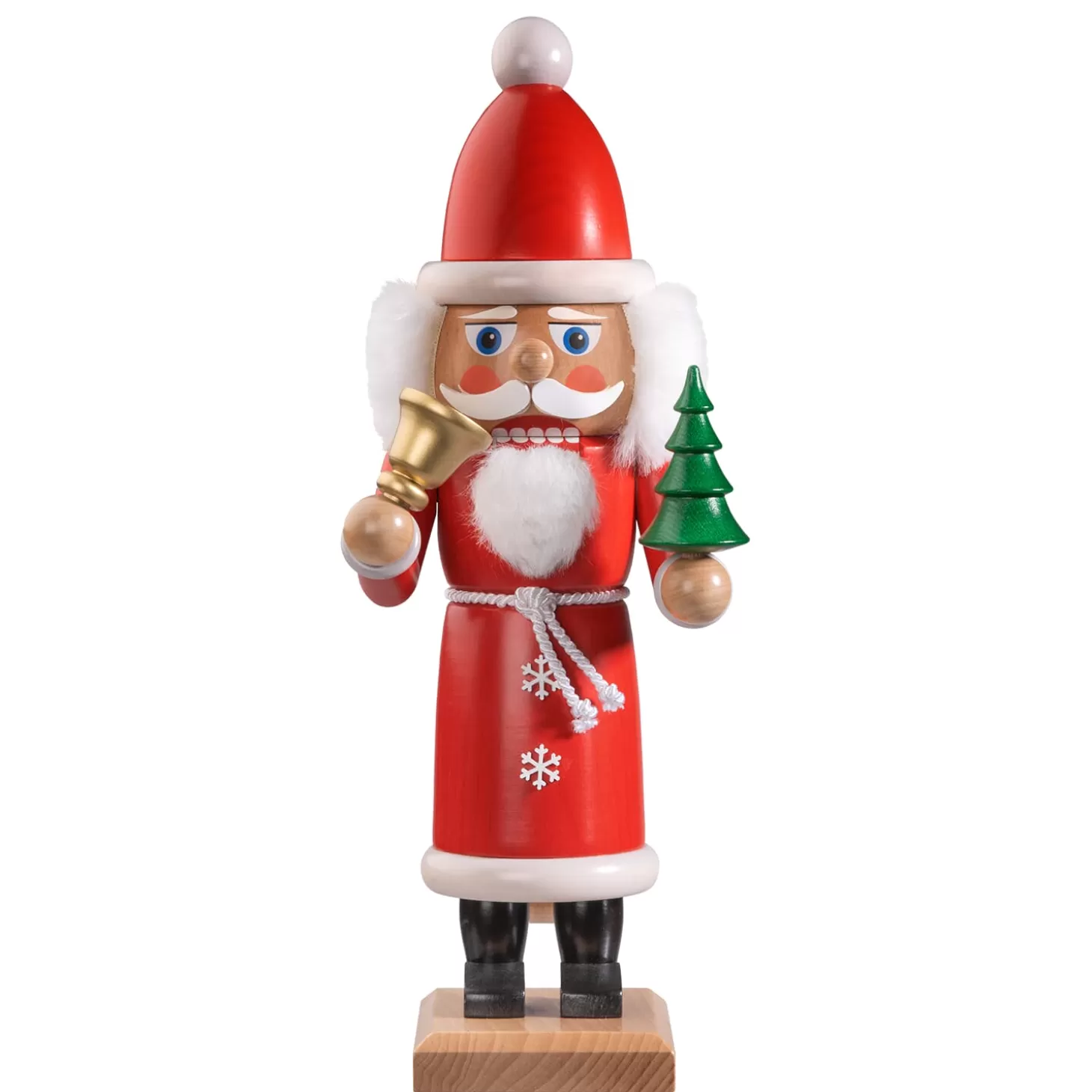 HODREWA Nutcrackers>Nutcracker "Santa Claus", Red/White, 14.6 Inch