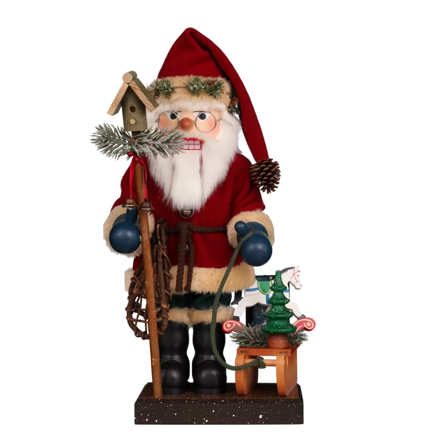 Christian ULBRICHT Nutcrackers>Nutcracker "Santa With Sledge", 18.5Inch