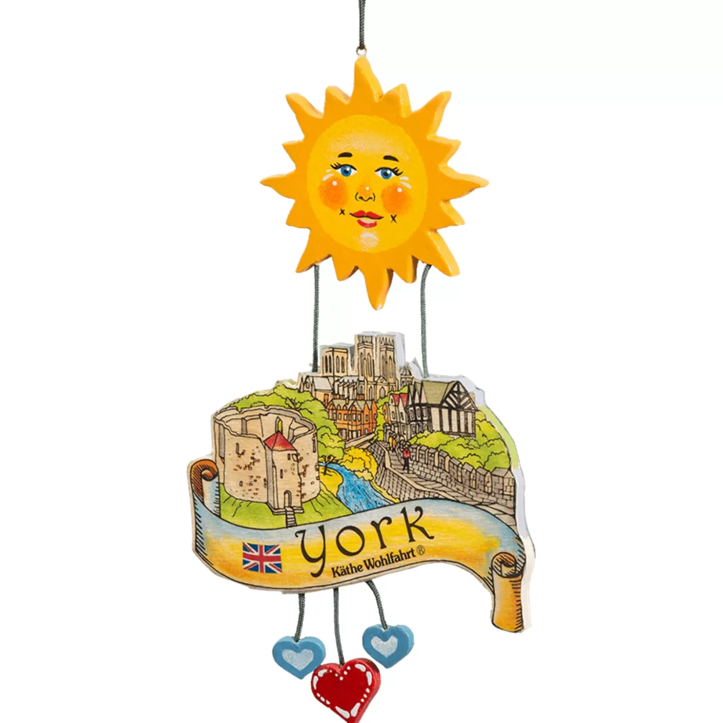 * Wood Tree Decorations>Ornament "York"