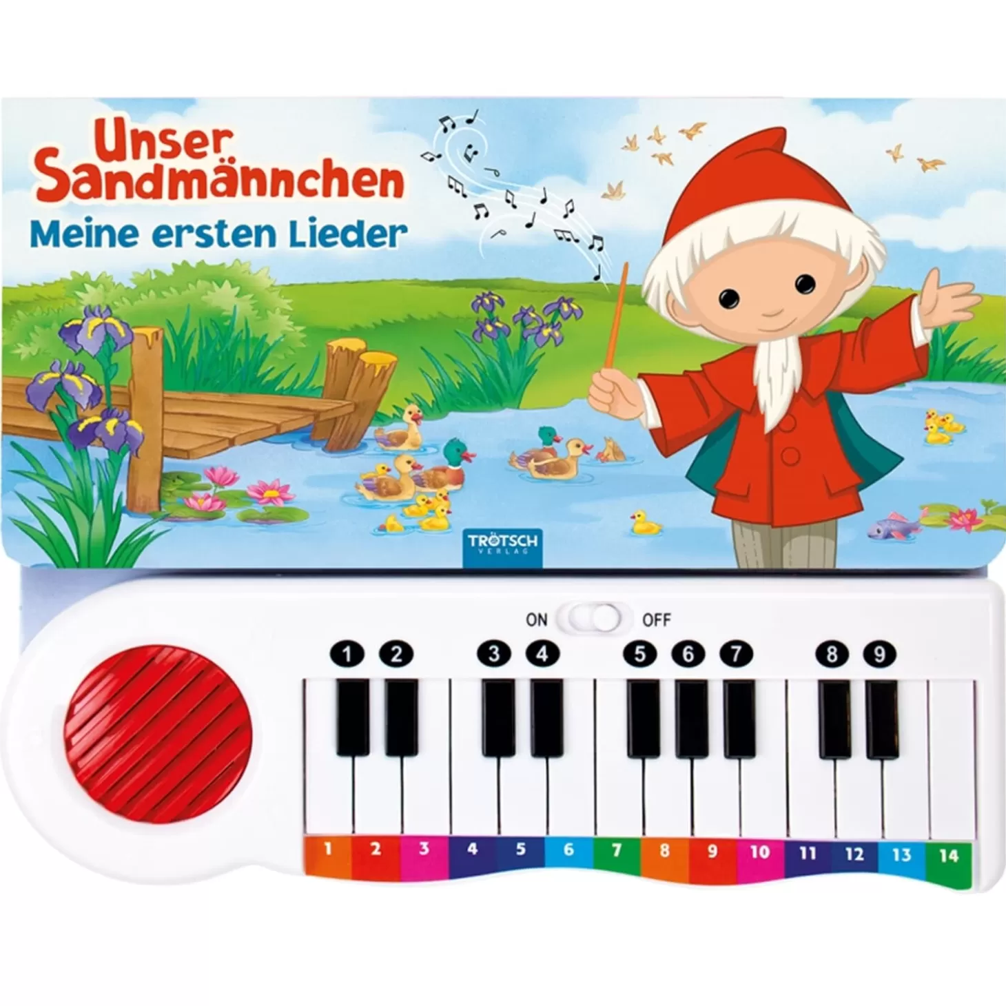 Trötsch Verlag Toys>Piano Book "Sandman"