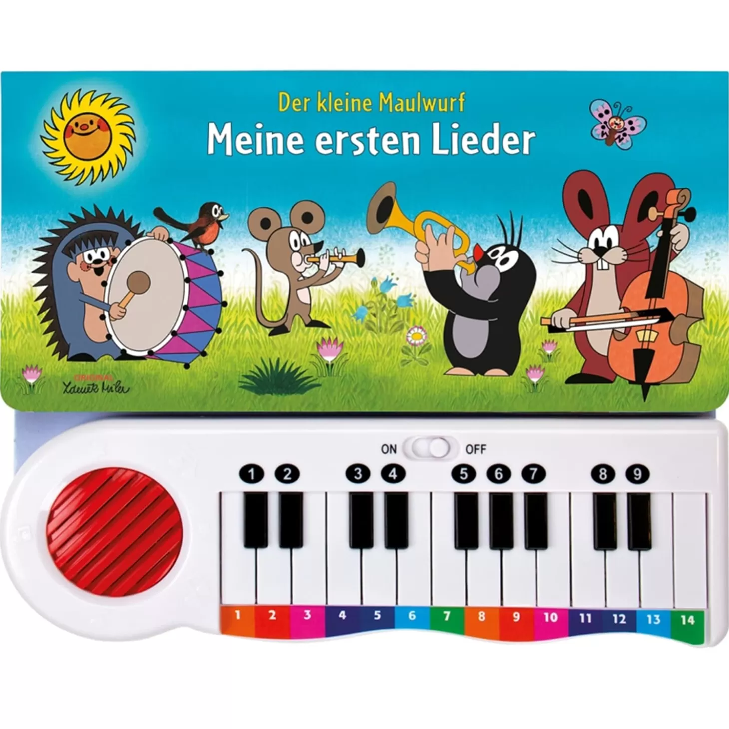 Trötsch Verlag Toys>Piano Book "The Little Mole"