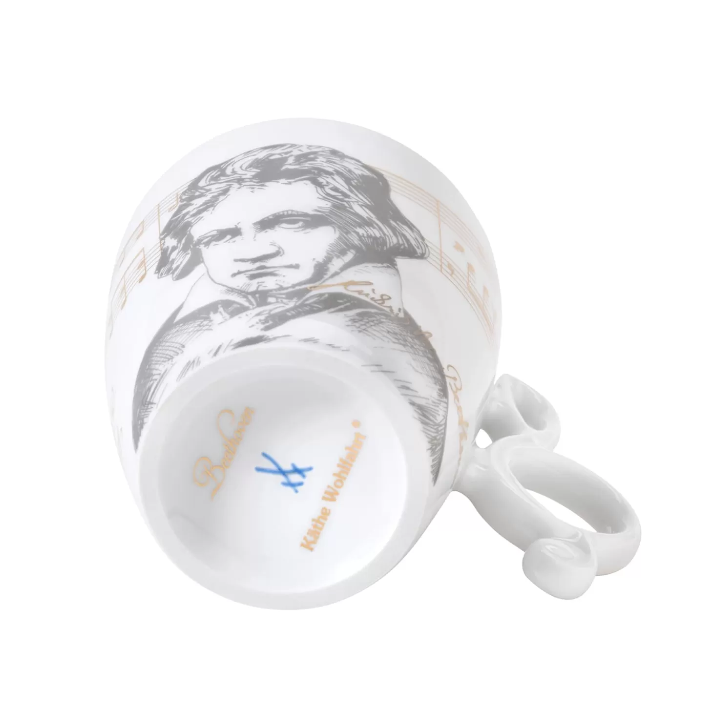 Meissen Porzellan Table Decorations>Porcelain Cup "Beethoven"