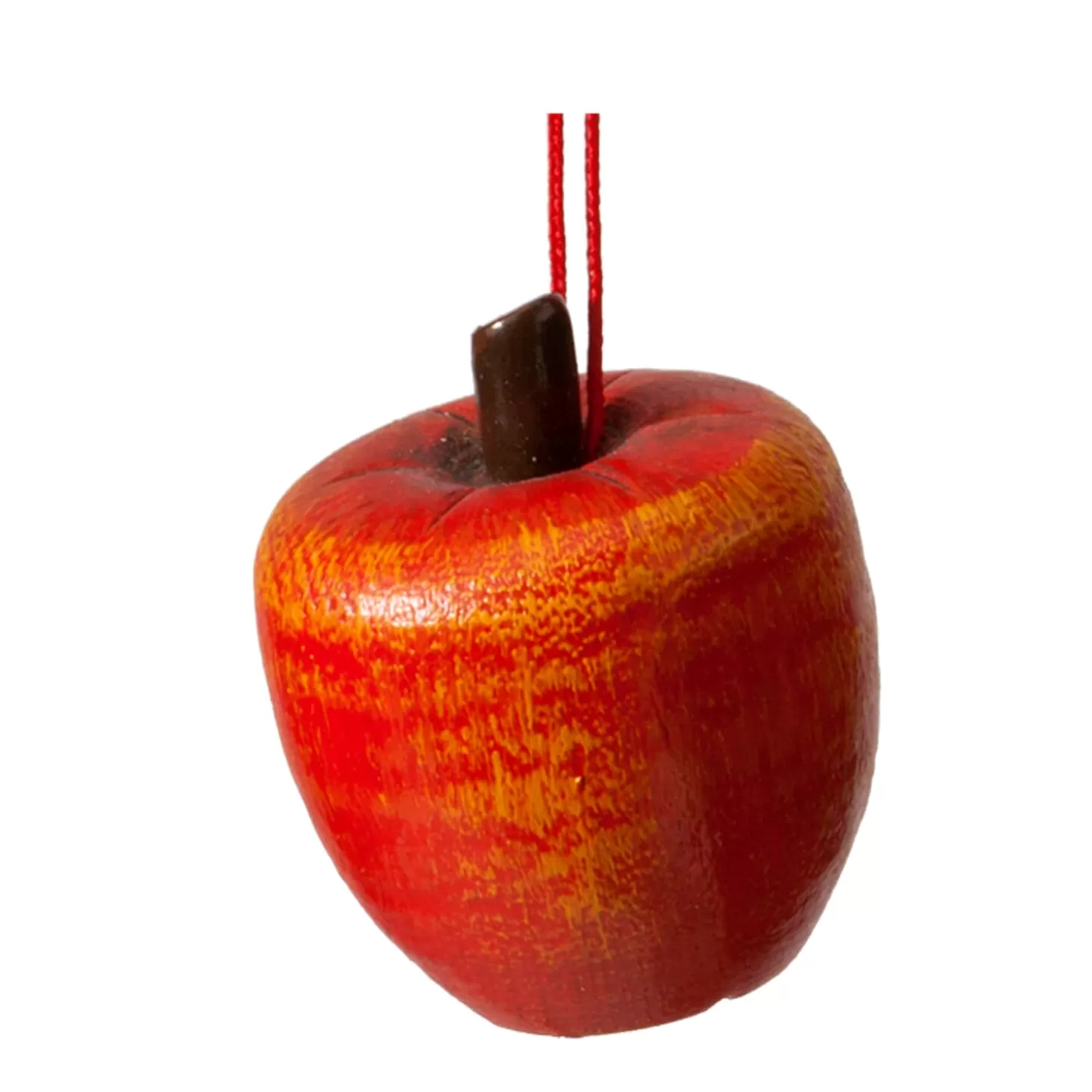 * Wood Tree Decorations>Red Apple