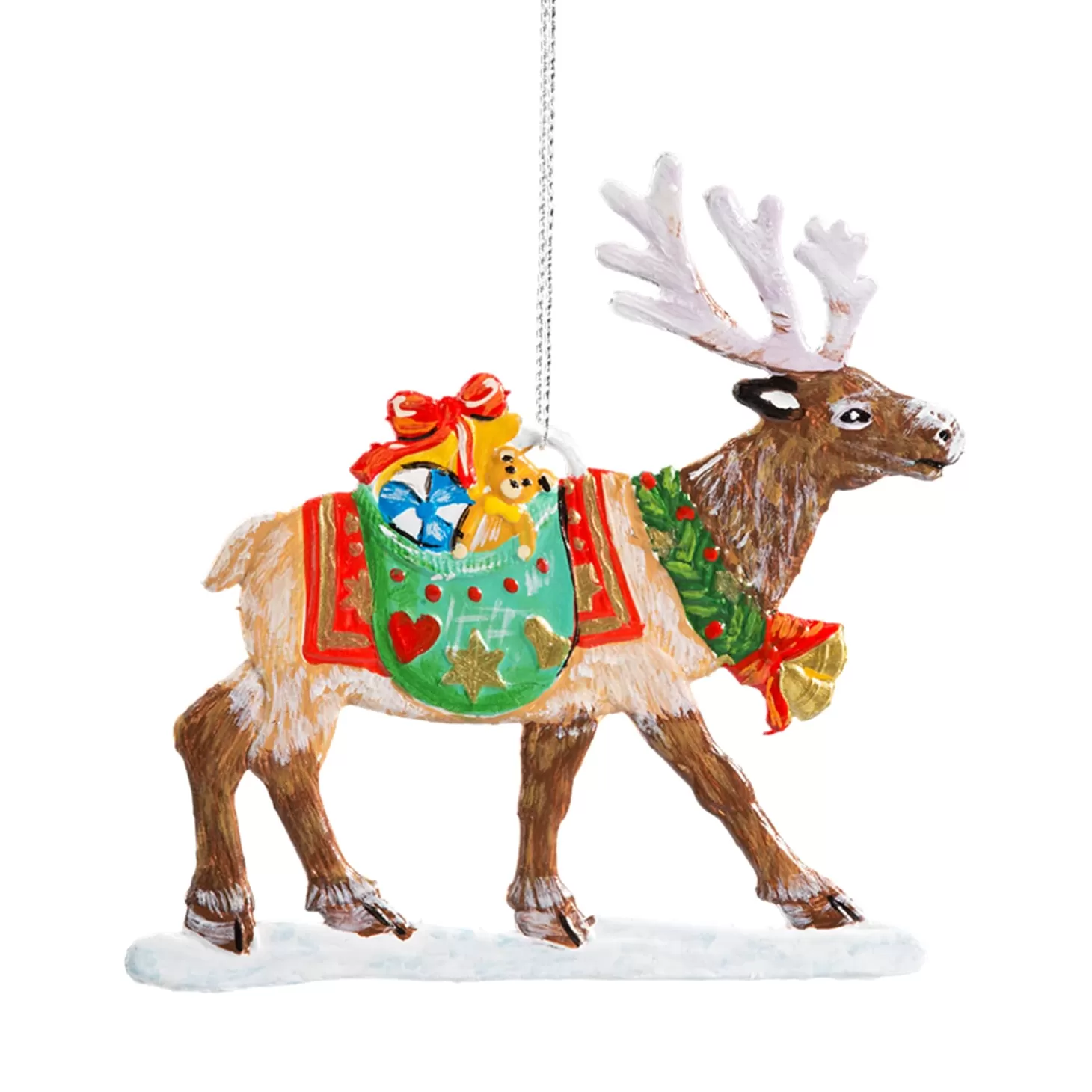 * Pewter Tree Decorations>Reindeer