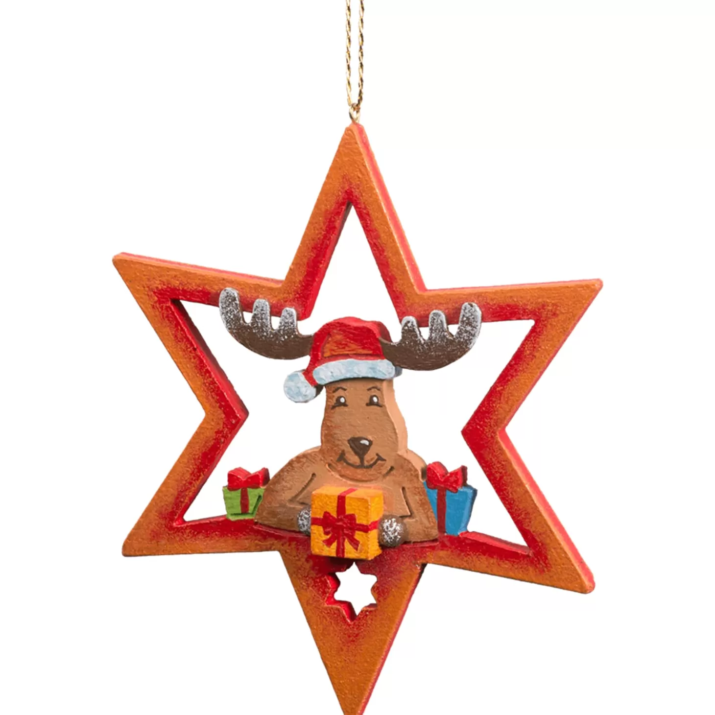 * Wood Tree Decorations>Reindeer