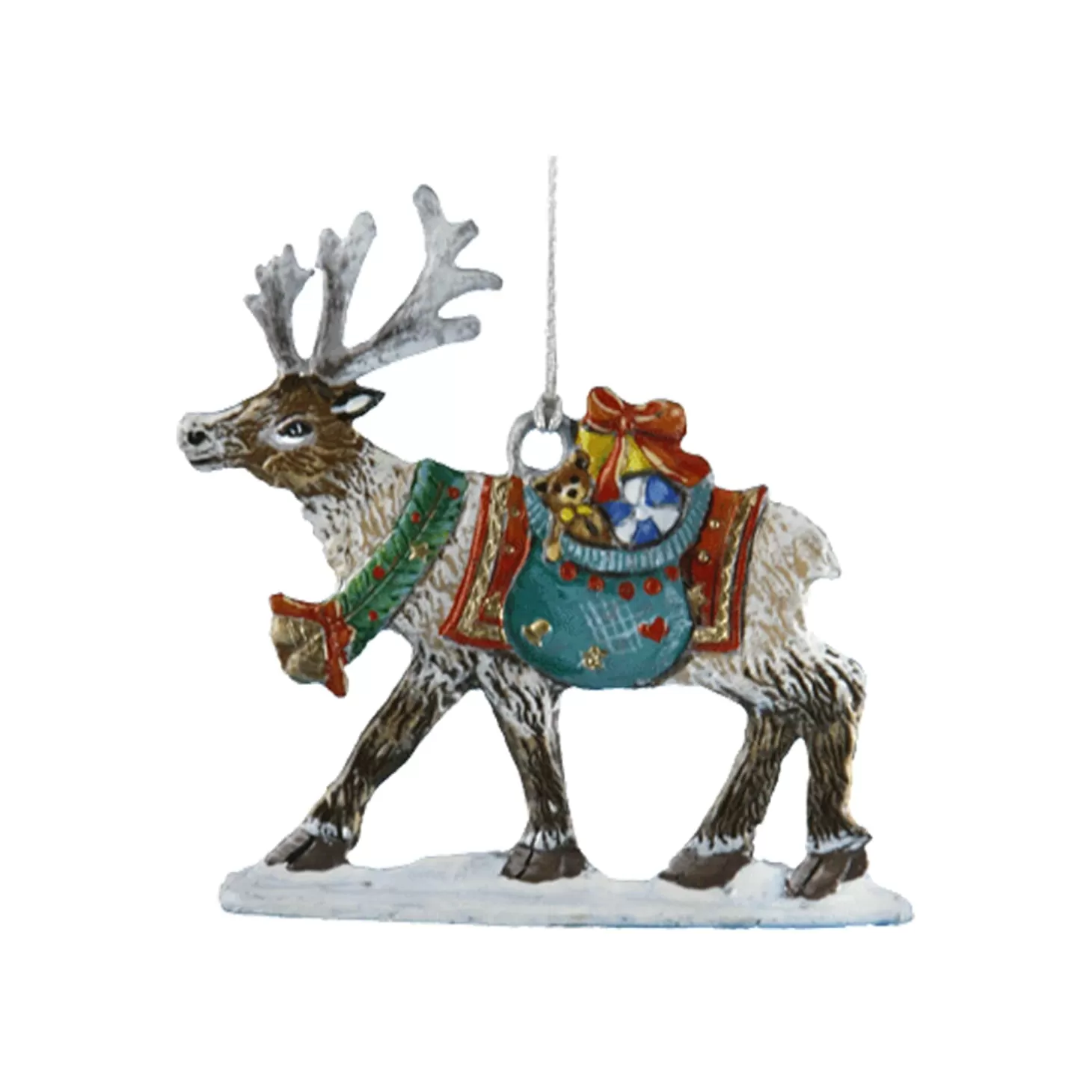 * Pewter Tree Decorations>Reindeer