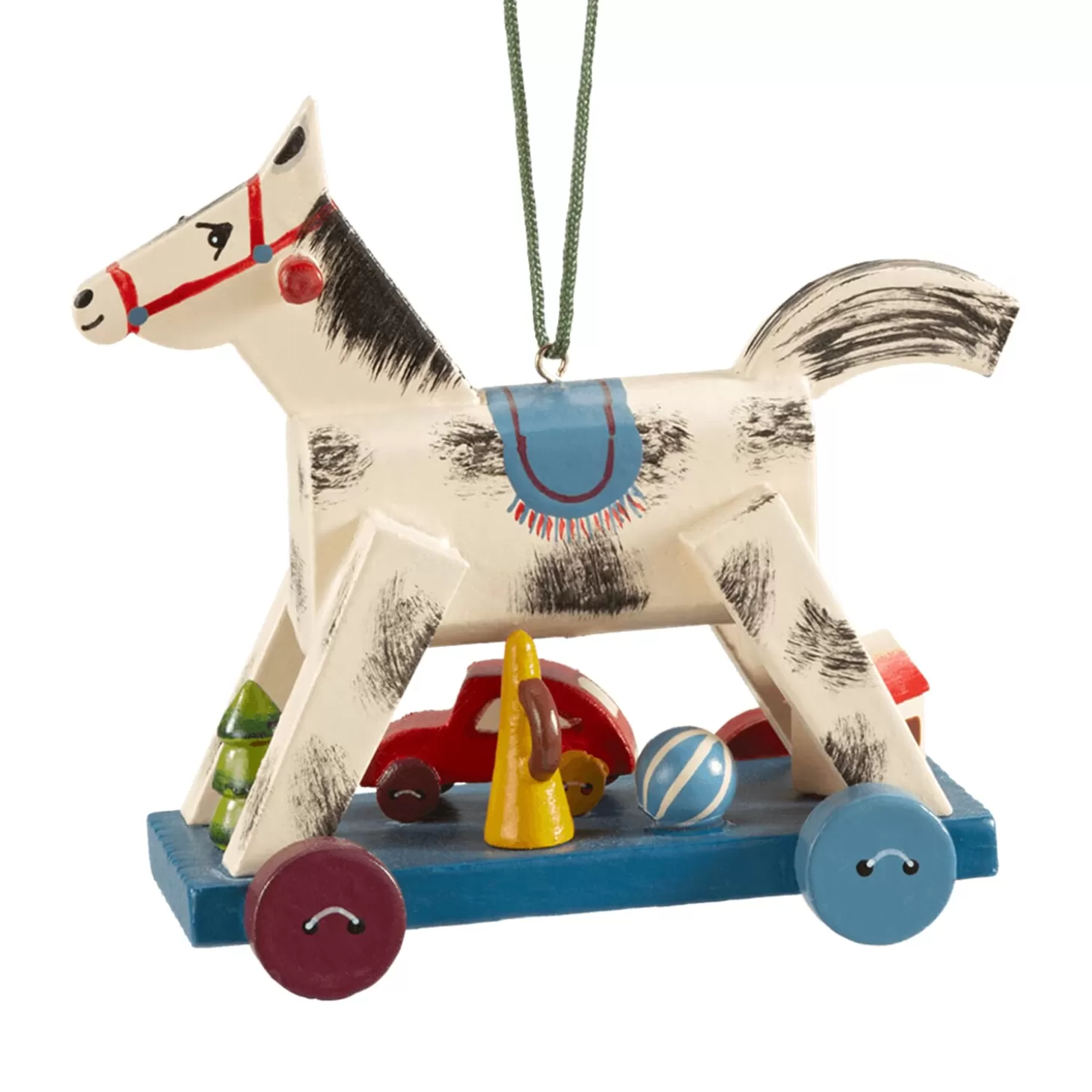 * Wood Tree Decorations>Rocking Horse