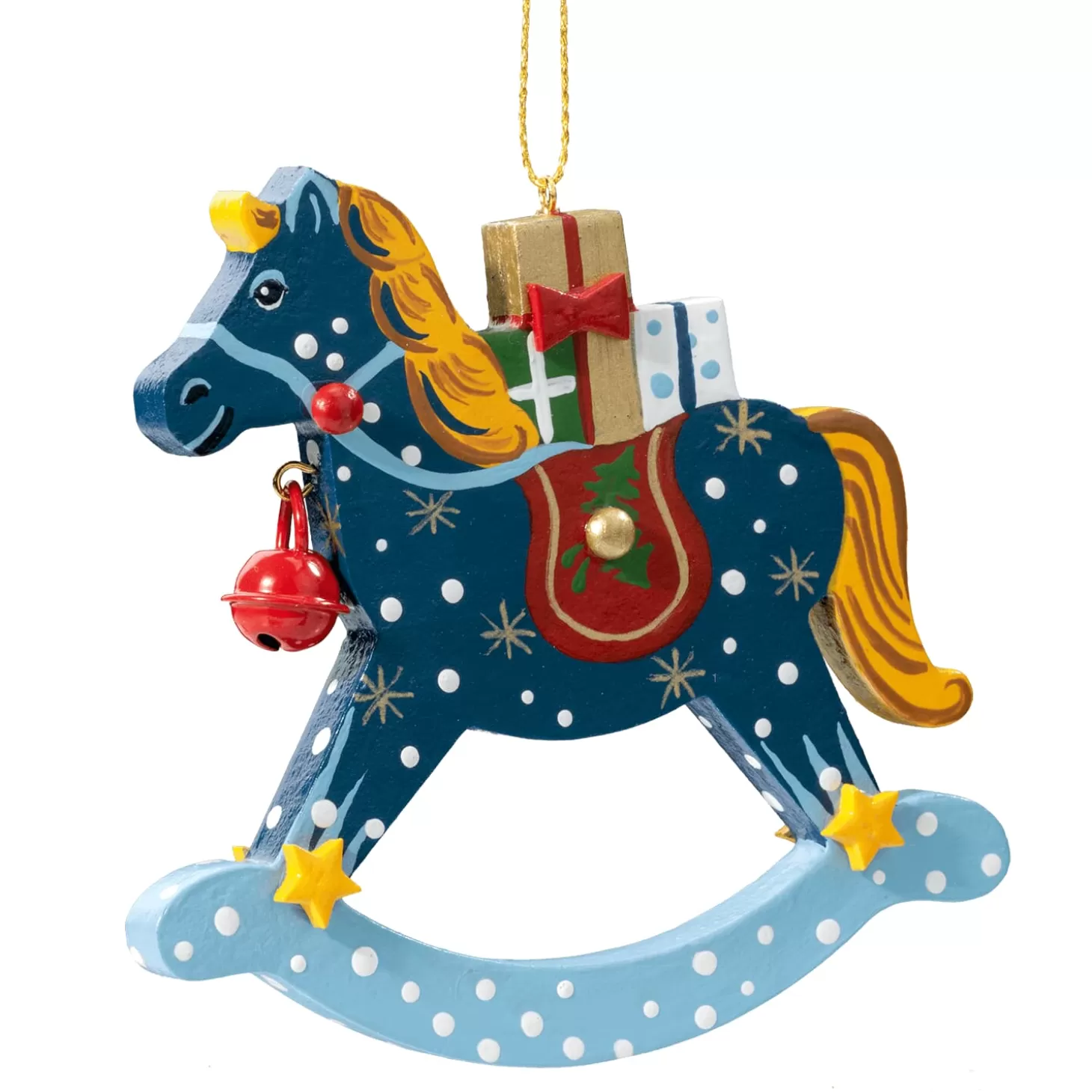 * Wood Tree Decorations>Rocking Horse