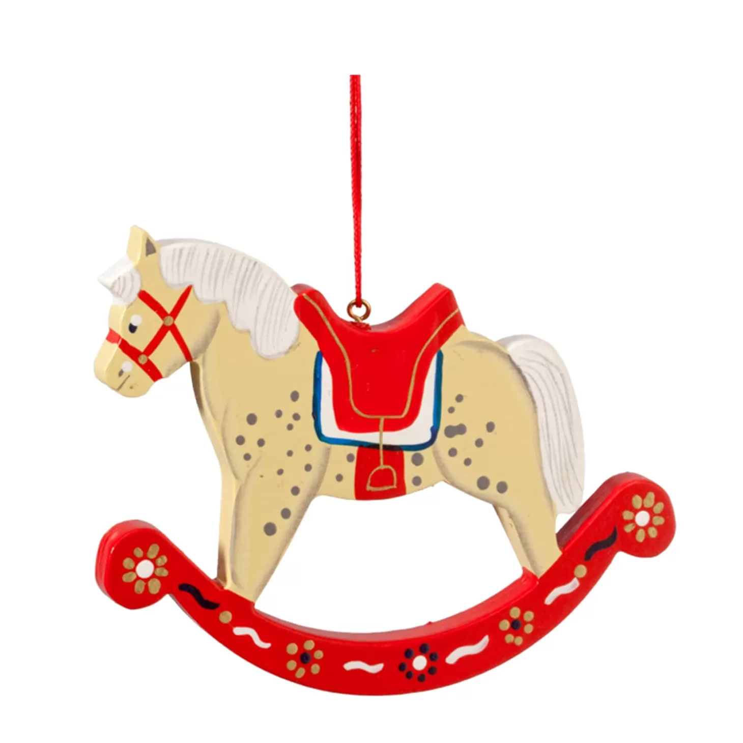 * Wood Tree Decorations>Rocking Horse