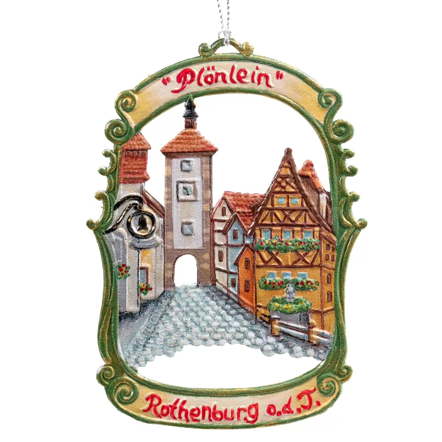 * Pewter Tree Decorations>Rothenburg Plonlein