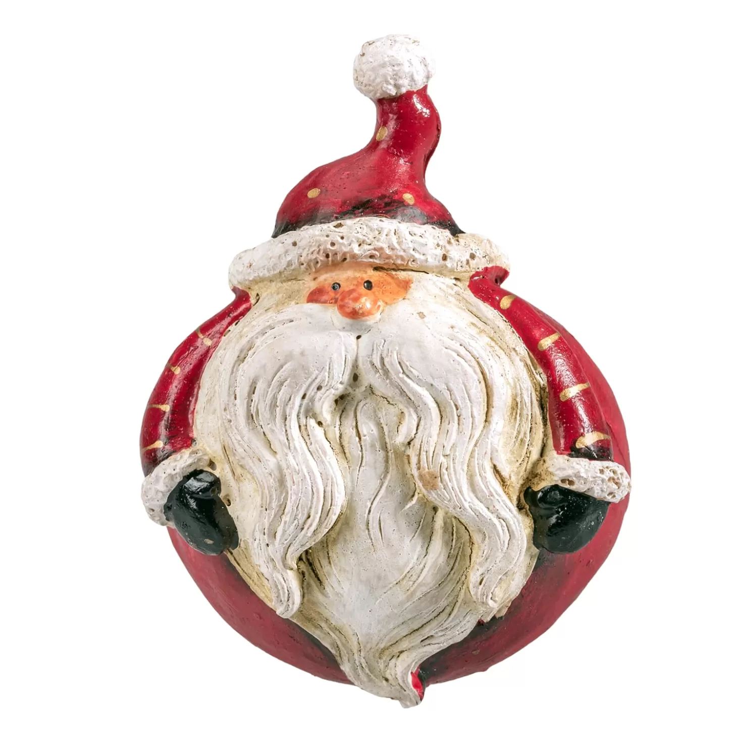 * Decorative Figurines>Rustic Santa Claus With Long Beard