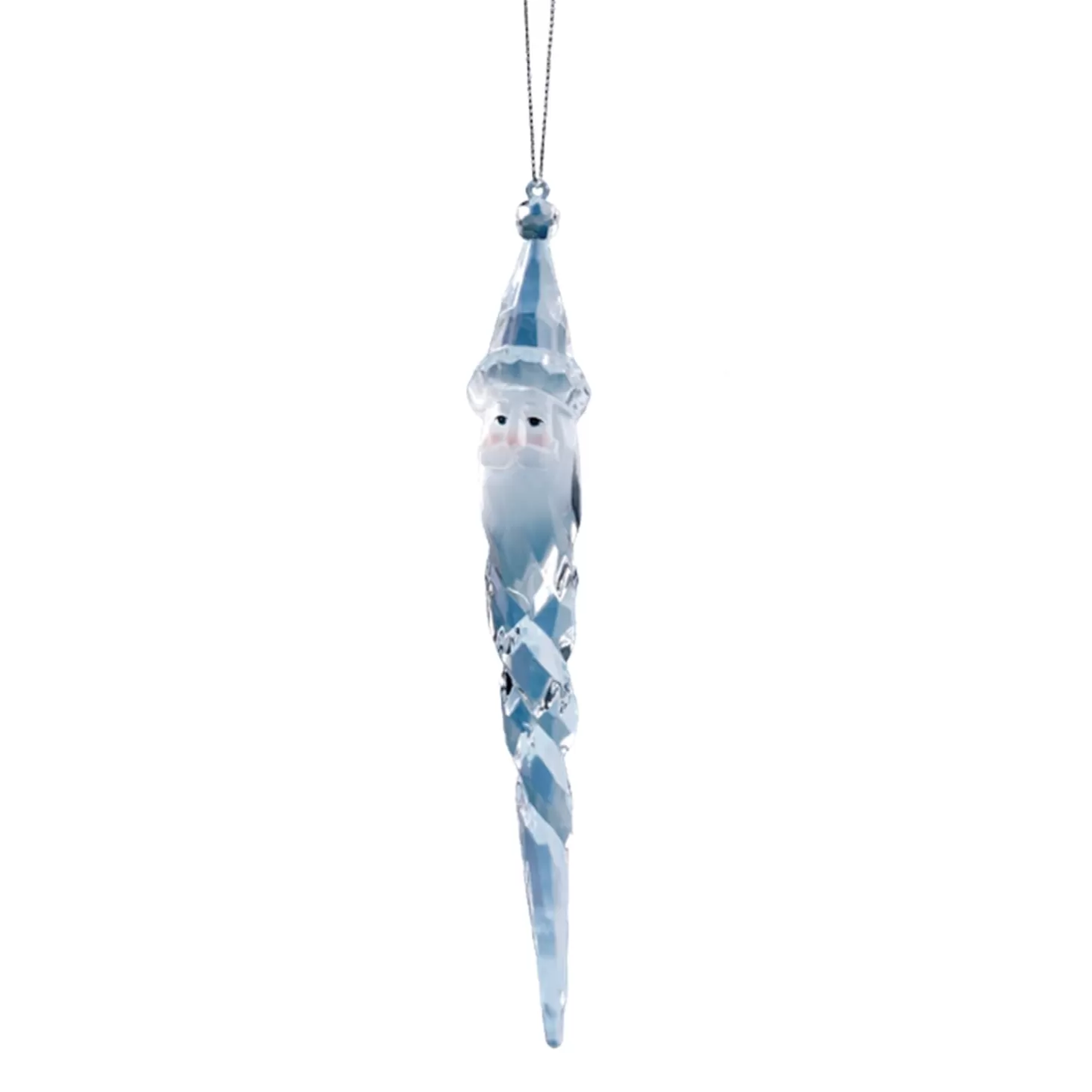 * Acrylic Tree Decorations>Santa Icicle, Acryl