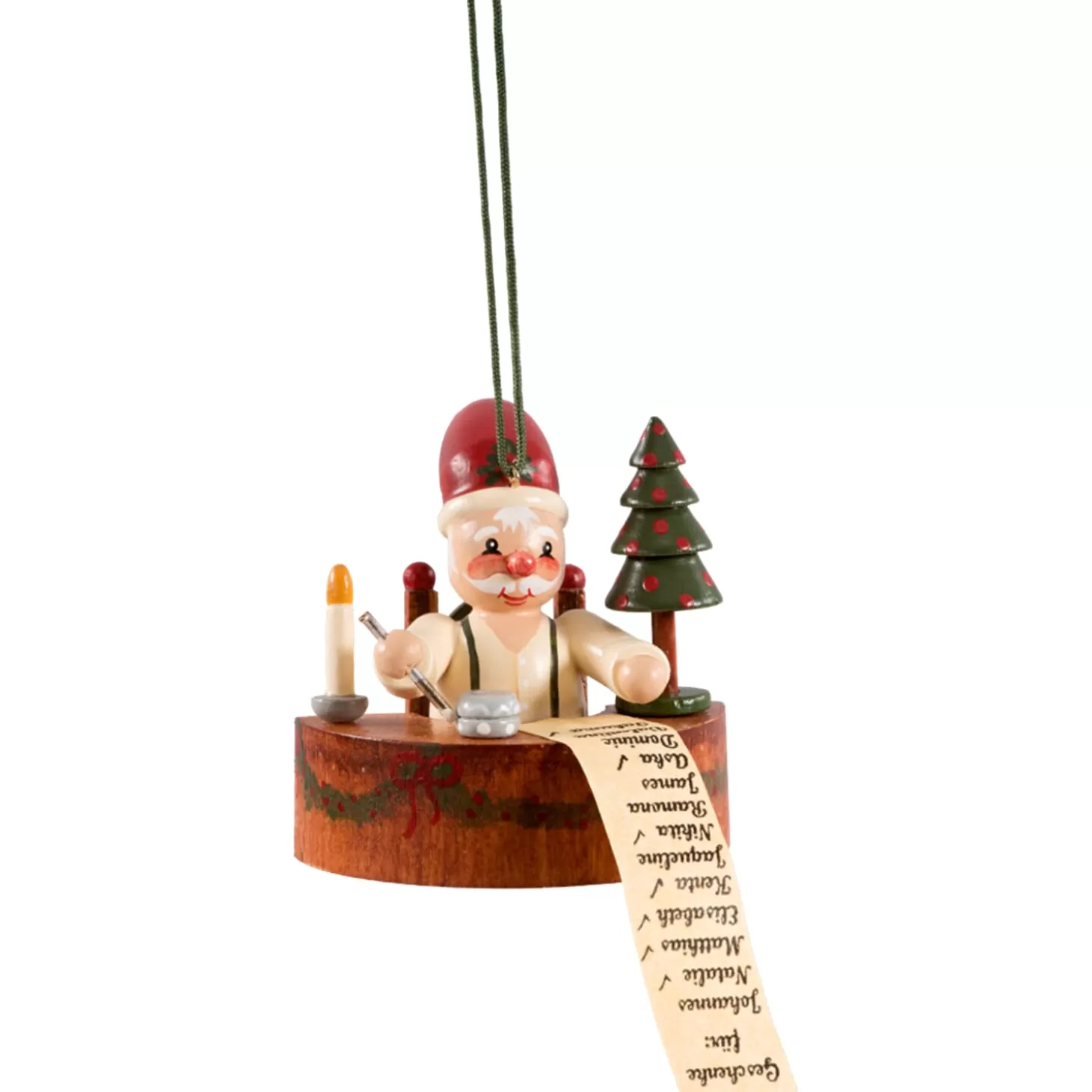 * Wood Tree Decorations>Santa's Office