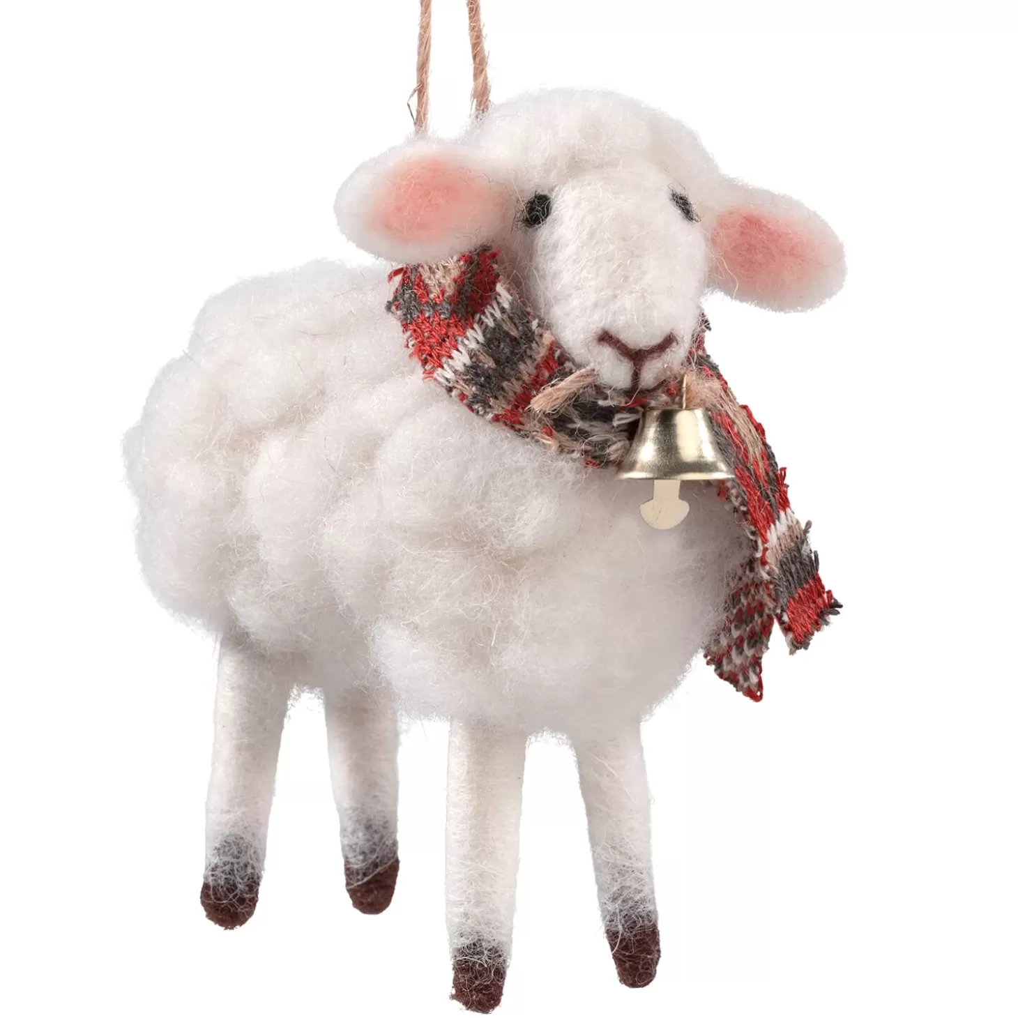 * Felt Tree Decorations>Sheep Made Of Felt