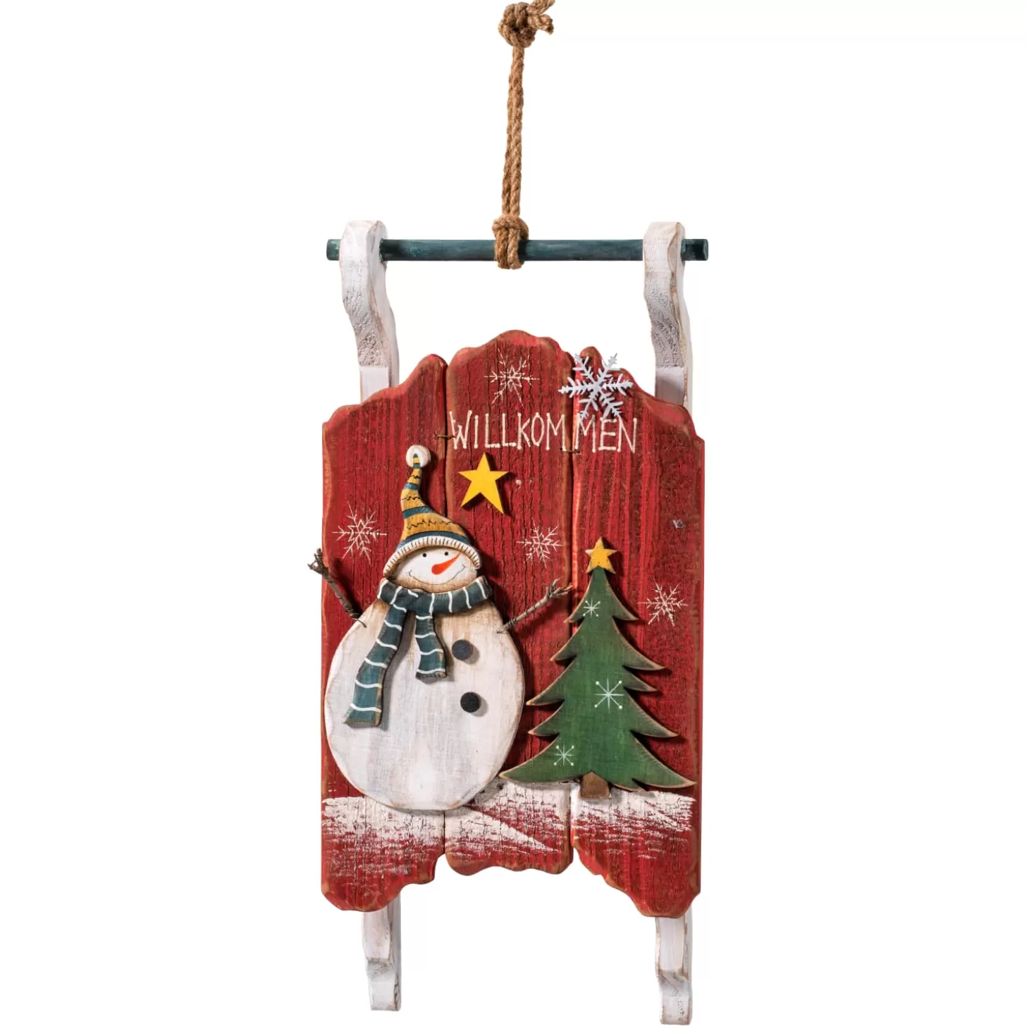 * Hanging Decorations>Sleigh "Winter Joy"