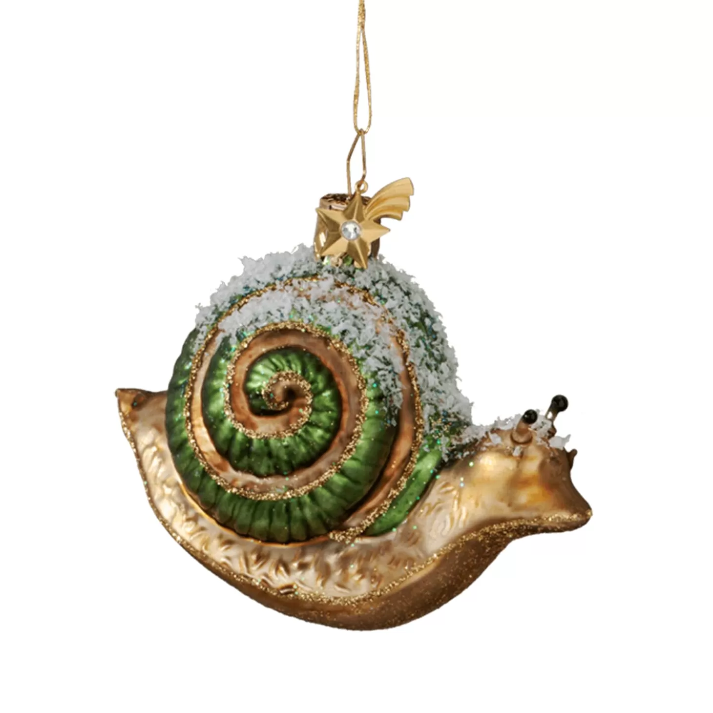 Poesie in Glas Glass Tree Decorations>Snail