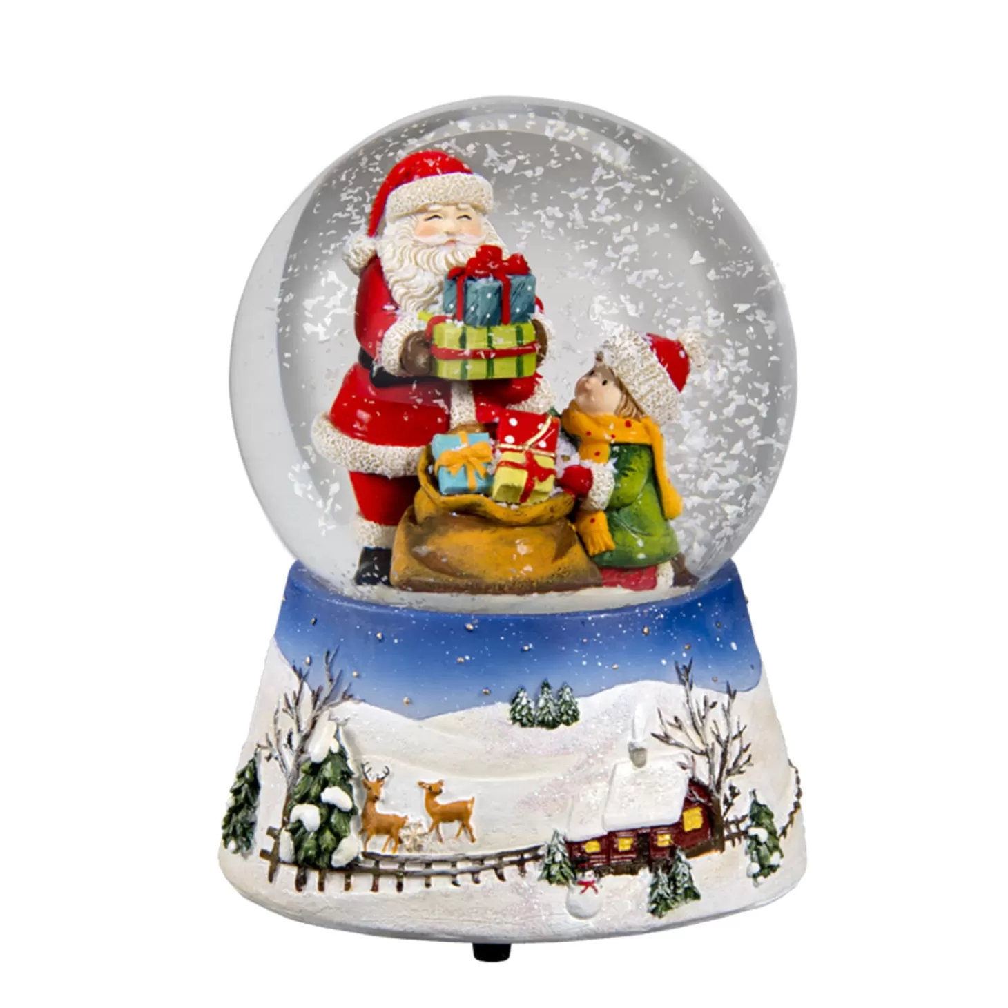 * Snow Globes>Snow Globe "Christmas Gifts"