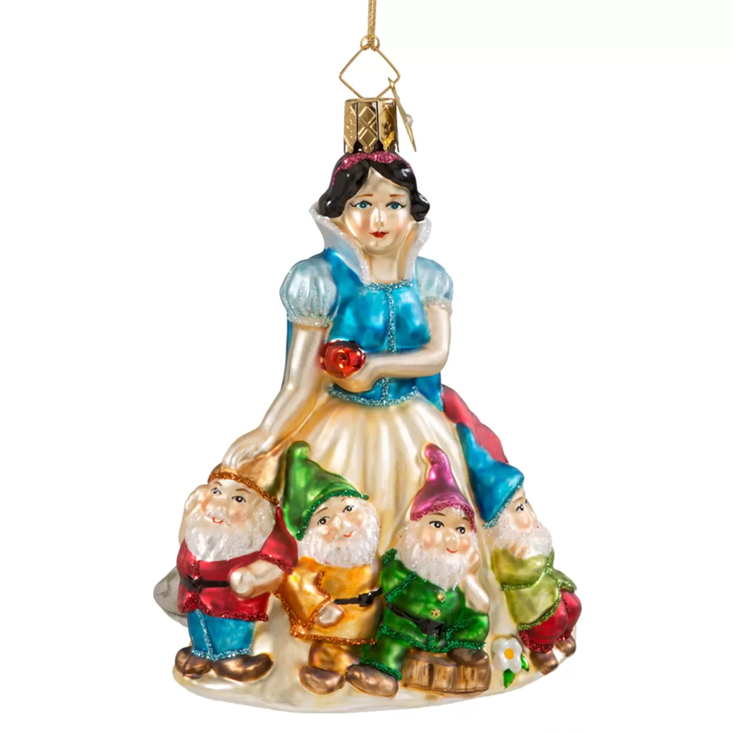 Poesie in Glas Glass Tree Decorations>Snow White