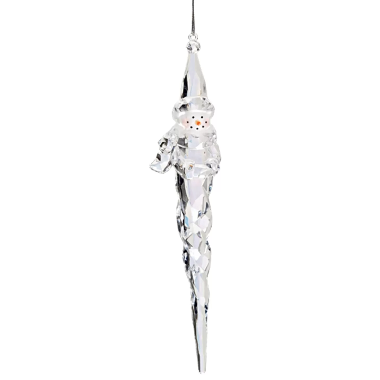 * Acrylic Tree Decorations>Snowman Icicle, Acrylic