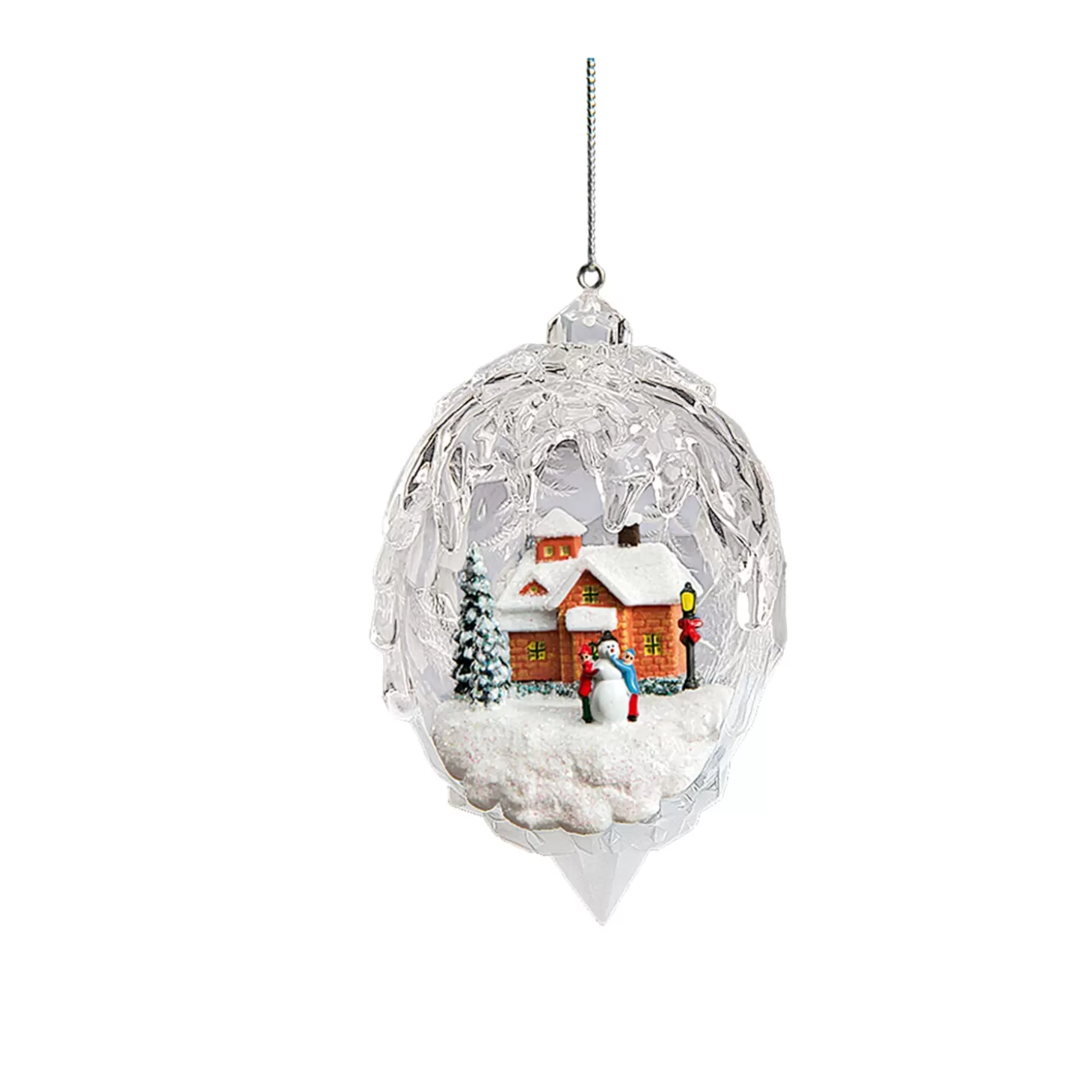 * Acrylic Tree Decorations>Snowman's House