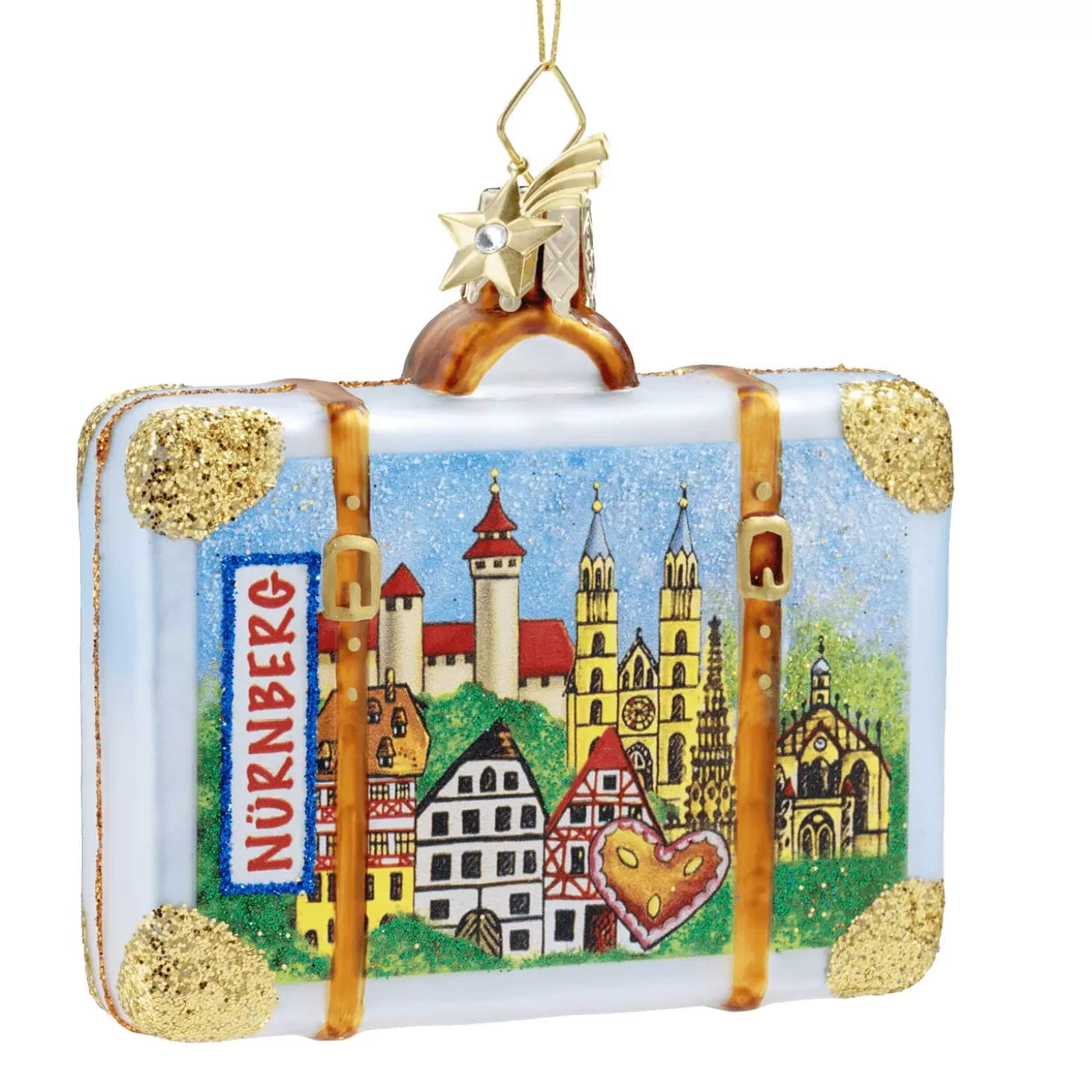 Poesie in Glas Bavaria Souvenirs>Suitcase Nuremberg