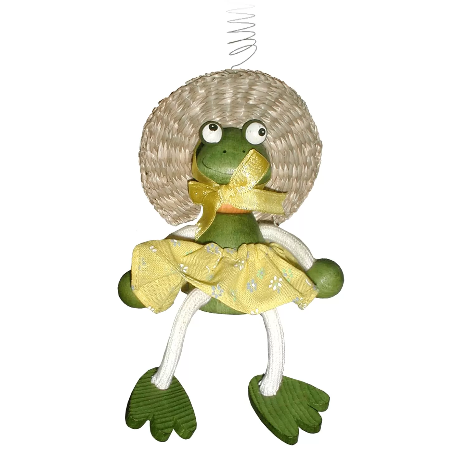 * Toys>Swinging Figure "Frog With Dress"