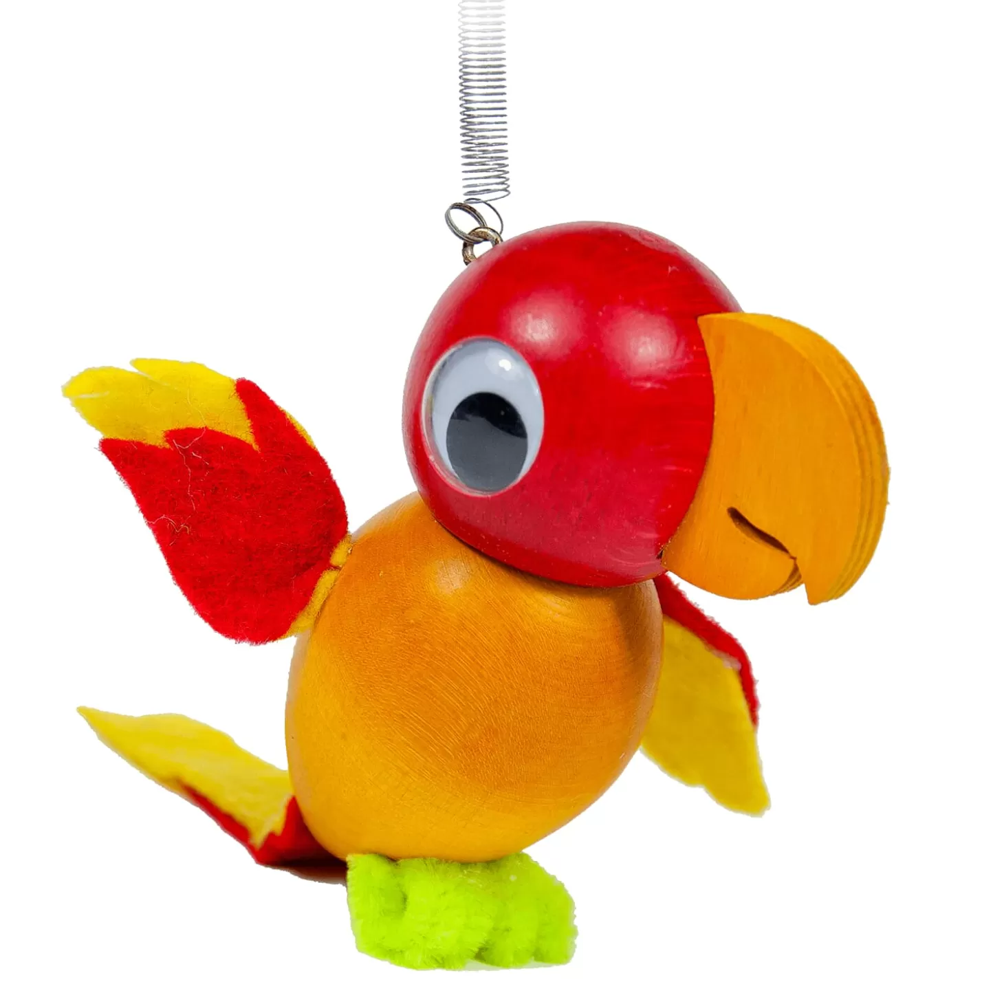 * Toys>Swinging Figure "Parrot" With Wobby Eyes