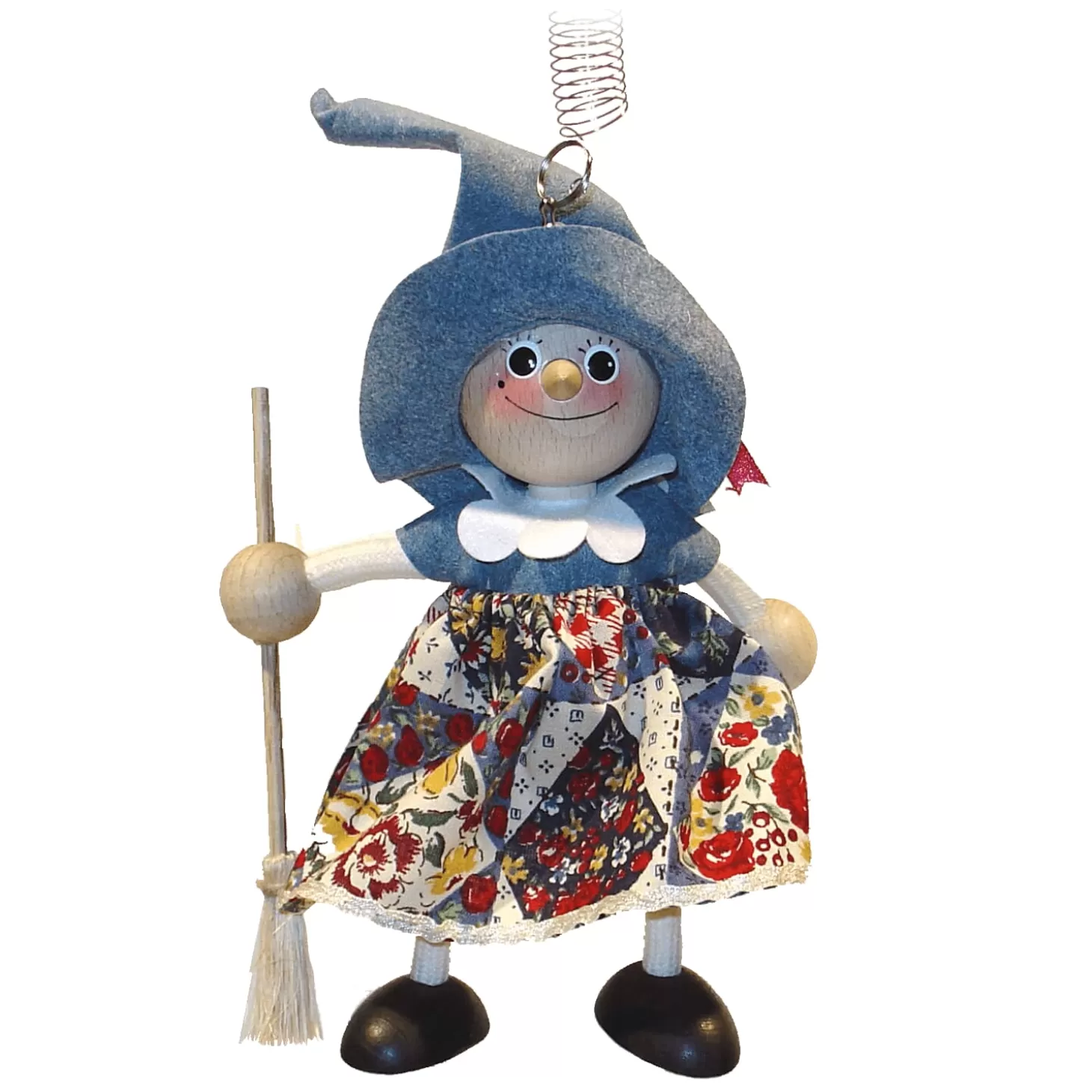 * Toys>Swinging Figure "Witch", Blue