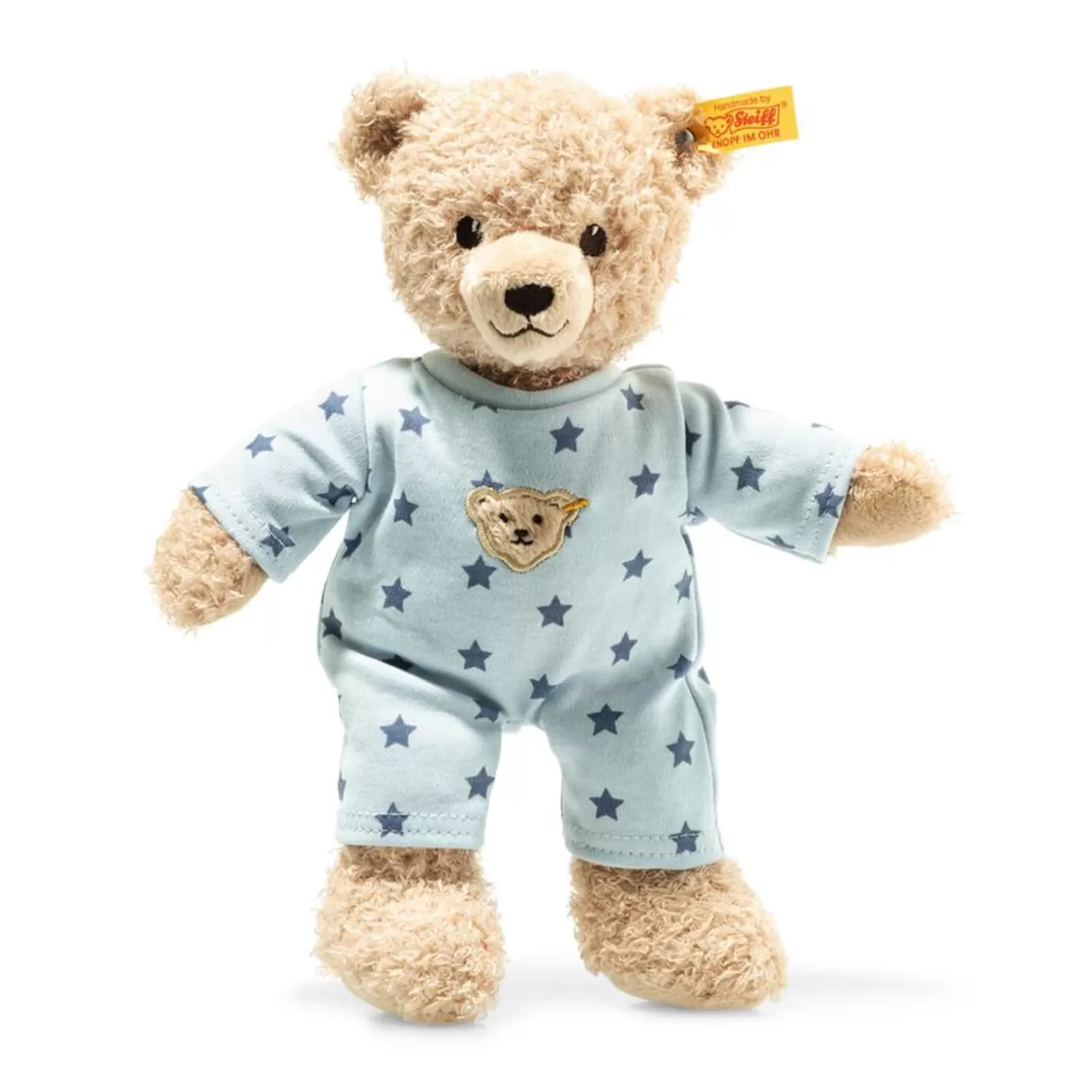 Steiff Cuddly Toys>Teddy Boy With Pyjama, Blue (25 Cm)