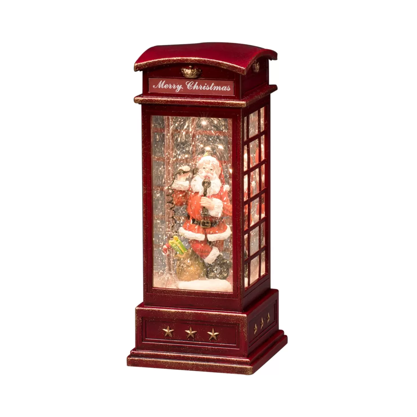 KONSTSMIDE Decorative Figurines>Telephone Booth With Santa Claus