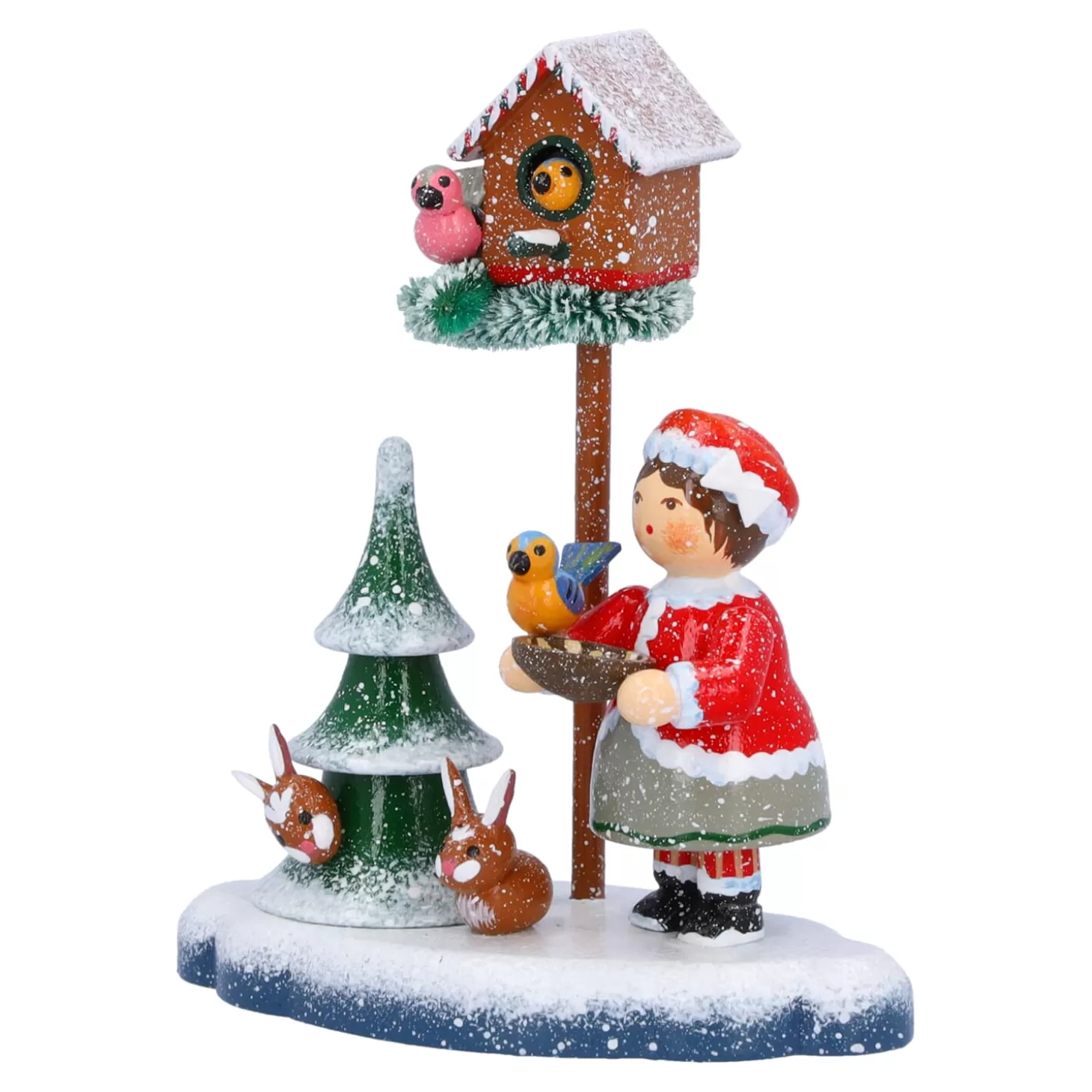 * Kathe's Original Figurines>Tending The Birdfeeder