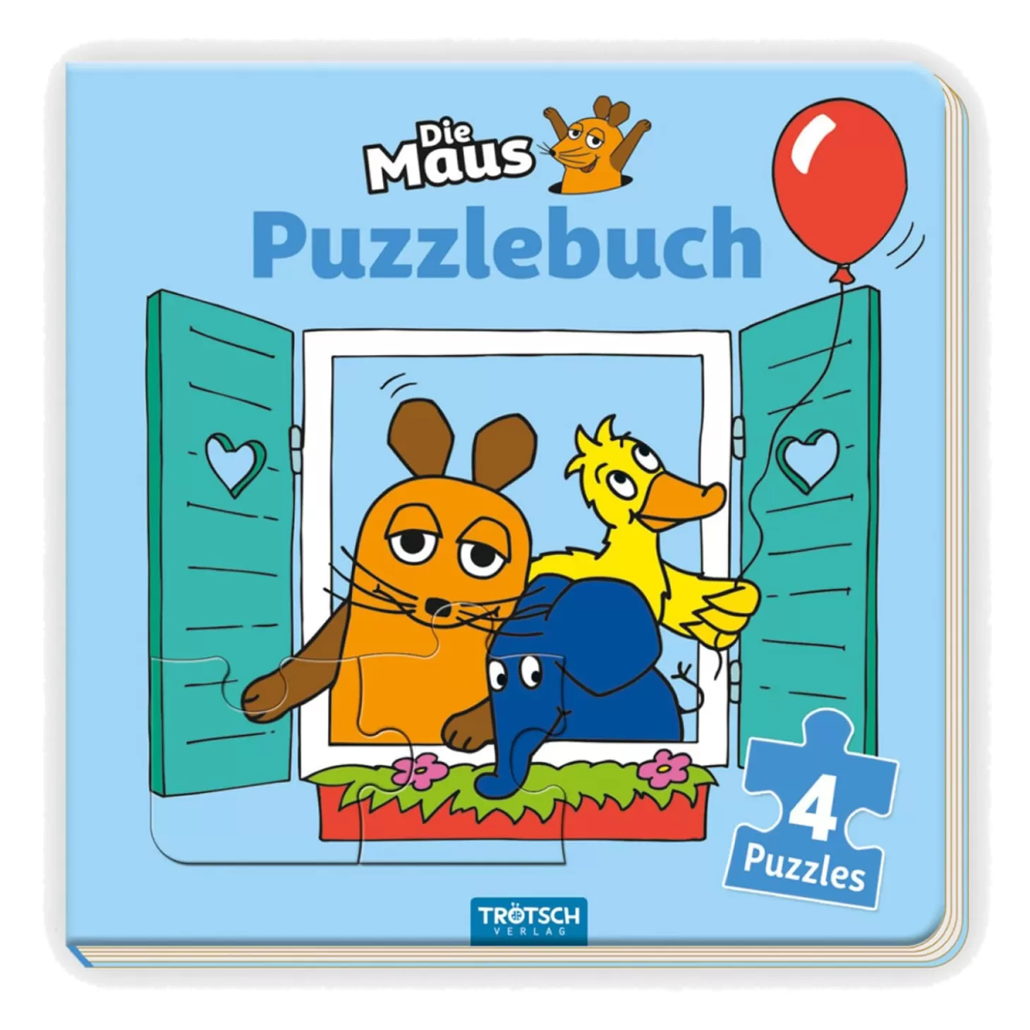 Trötsch Verlag The Mouse>The Mouse Puzzle Book Square