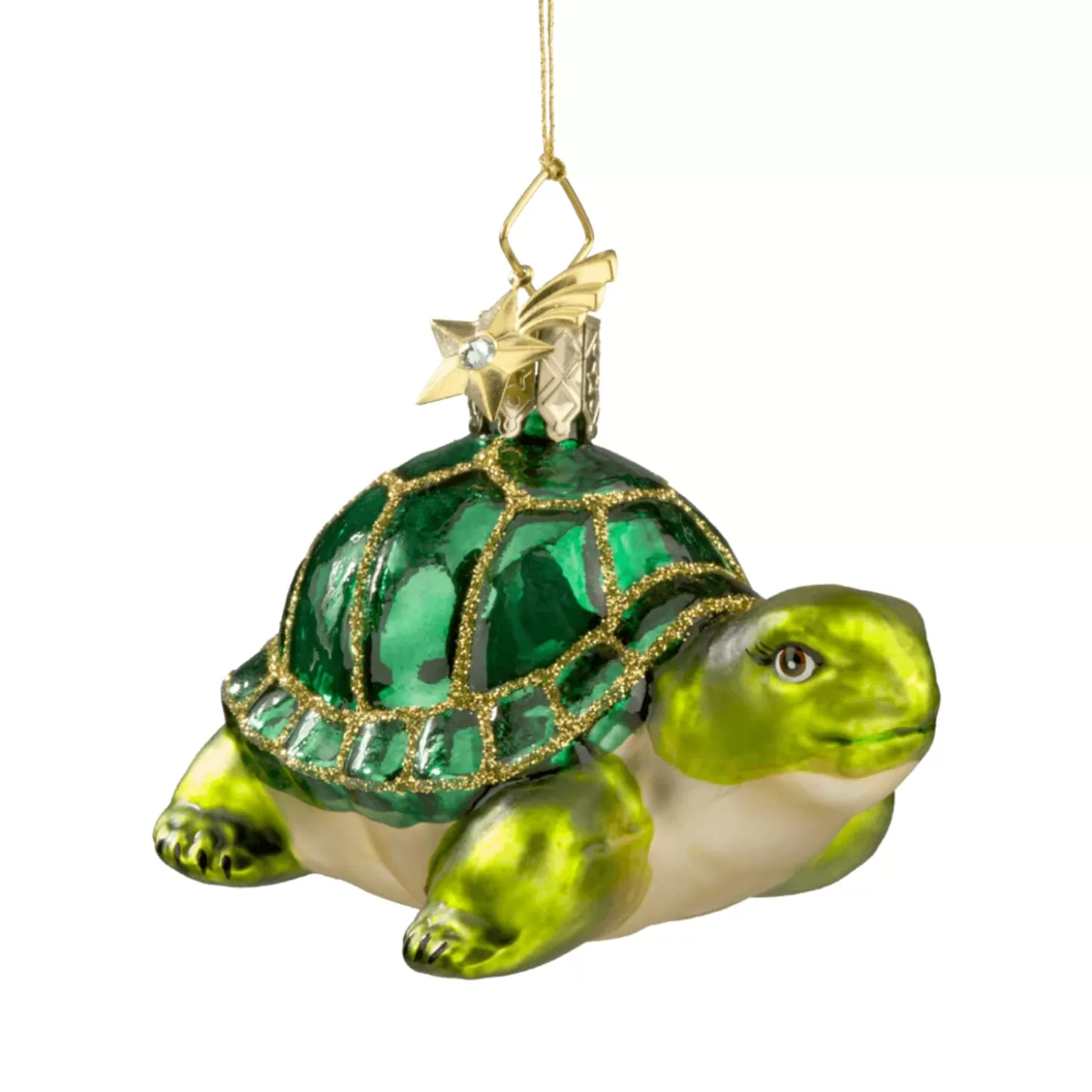 Poesie in Glas Glass Tree Decorations>Tortoise