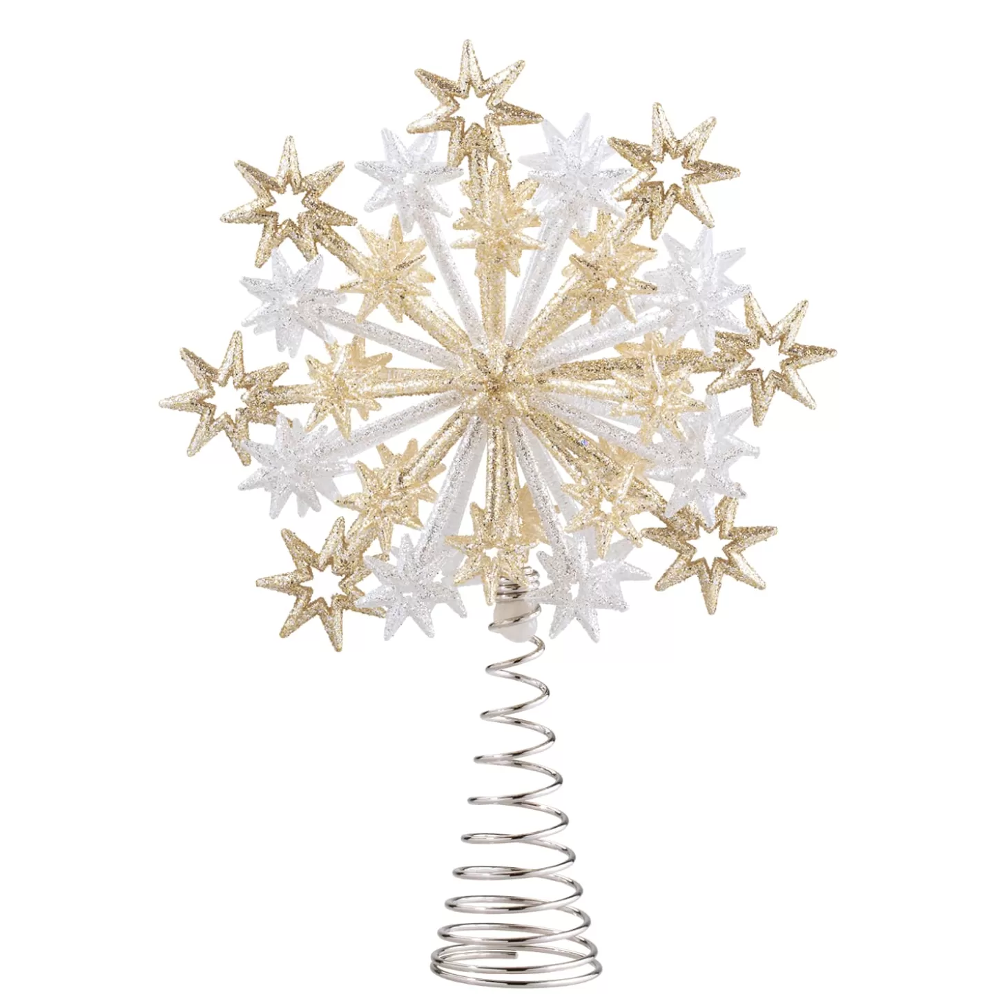 * Tree Topper>Tree Topper Shooting Stars, Gold/Silver