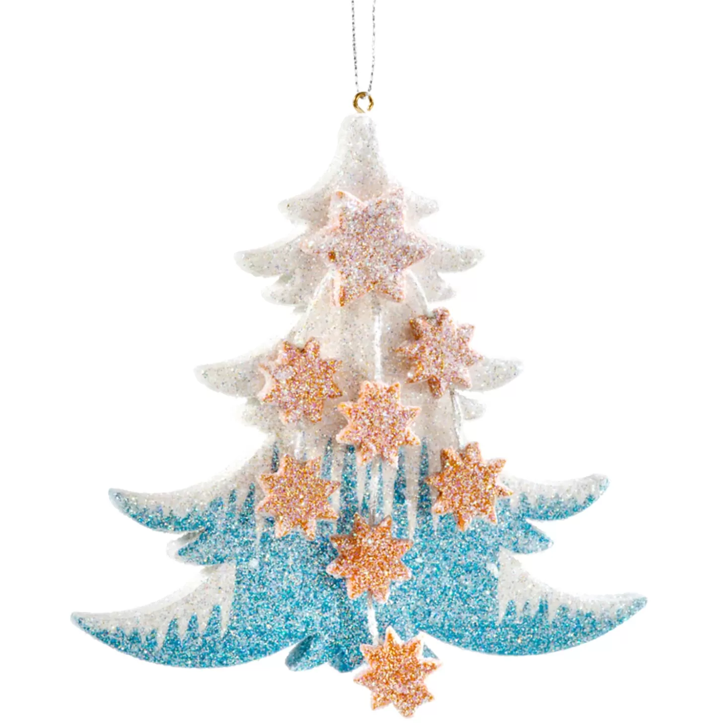 * Wood Tree Decorations>Tree With Stars