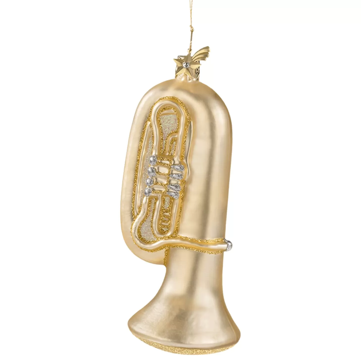 Poesie in Glas Glass Tree Decorations>Tuba