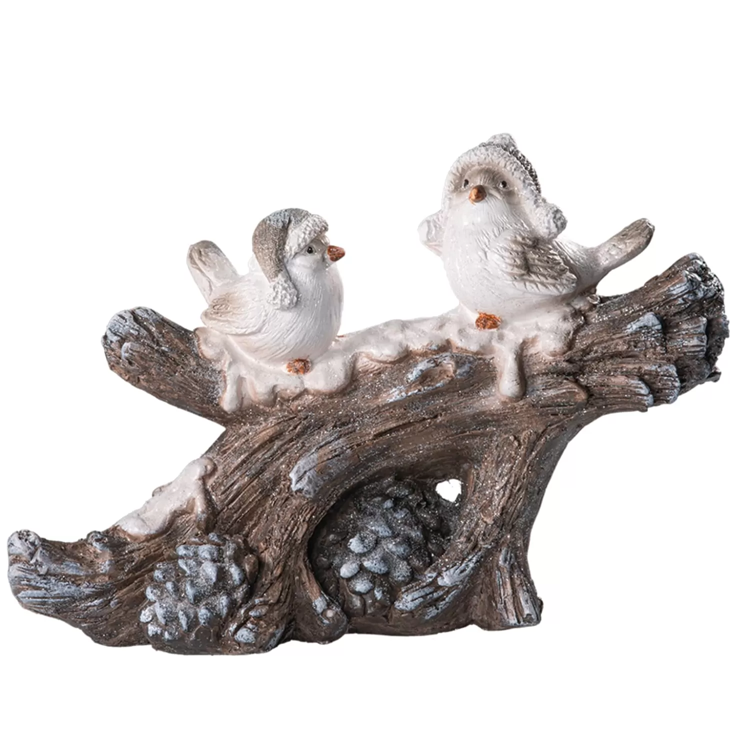 * Decorative Figurines>Two Birds On A Winter Branch