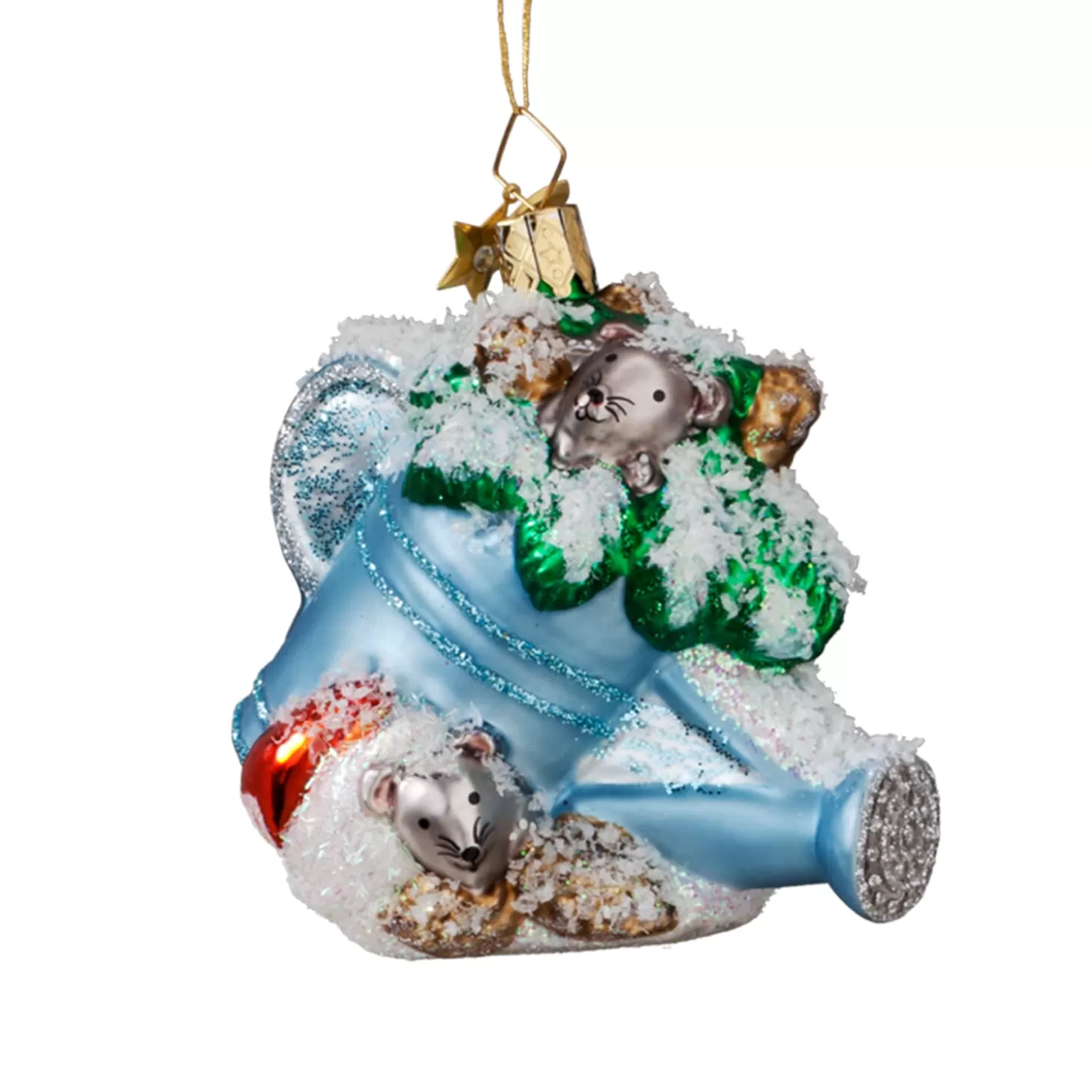 Poesie in Glas Glass Tree Decorations>Watering Can