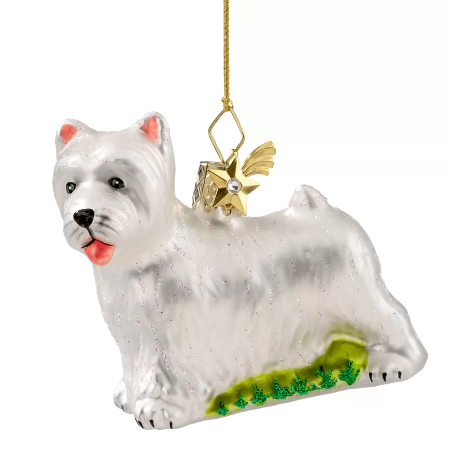 Poesie in Glas Glass Tree Decorations>West Highland Terrier (Westie)