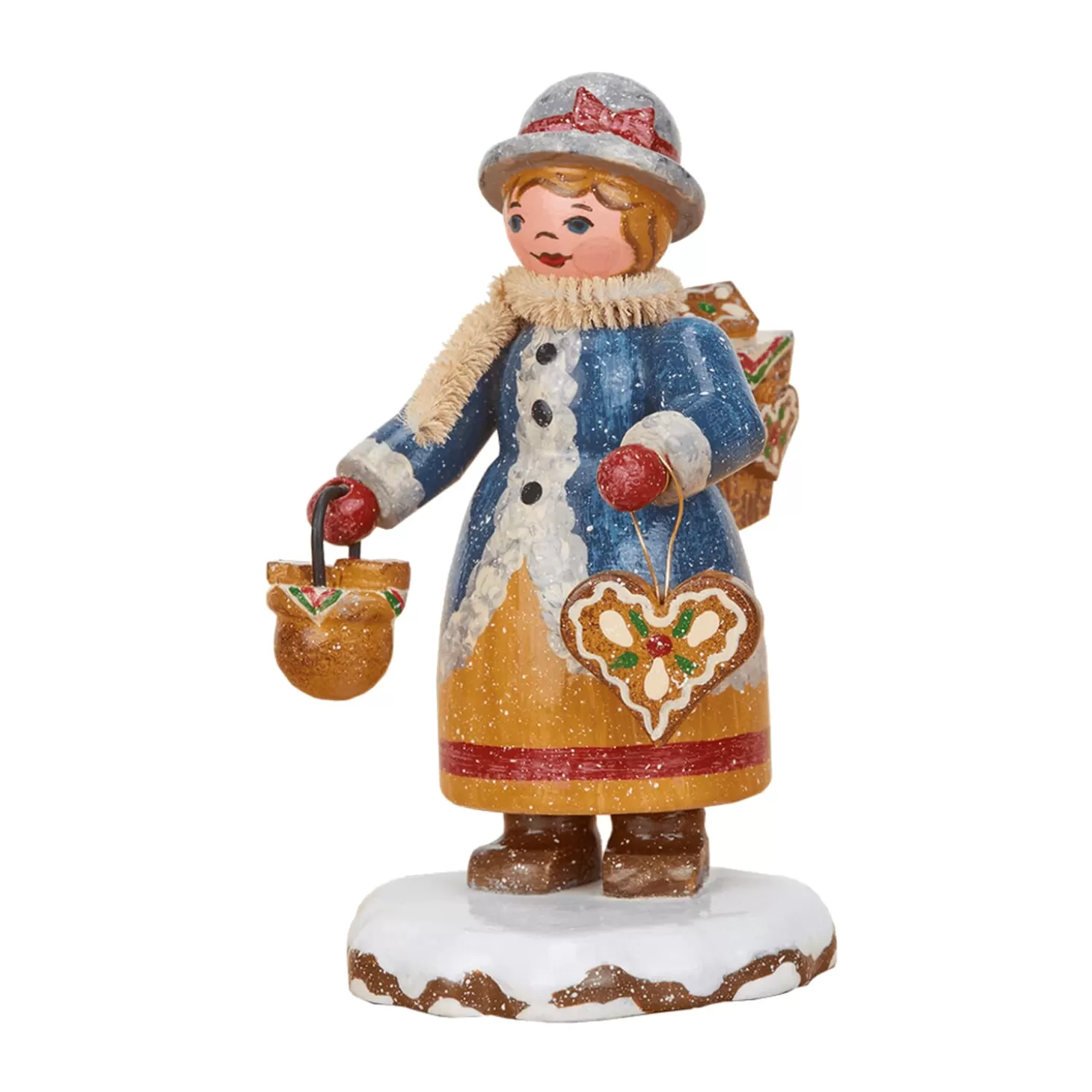 Hubrig Volkskunst Hubrig Miniatures>Winter Children Gingerbread Maker