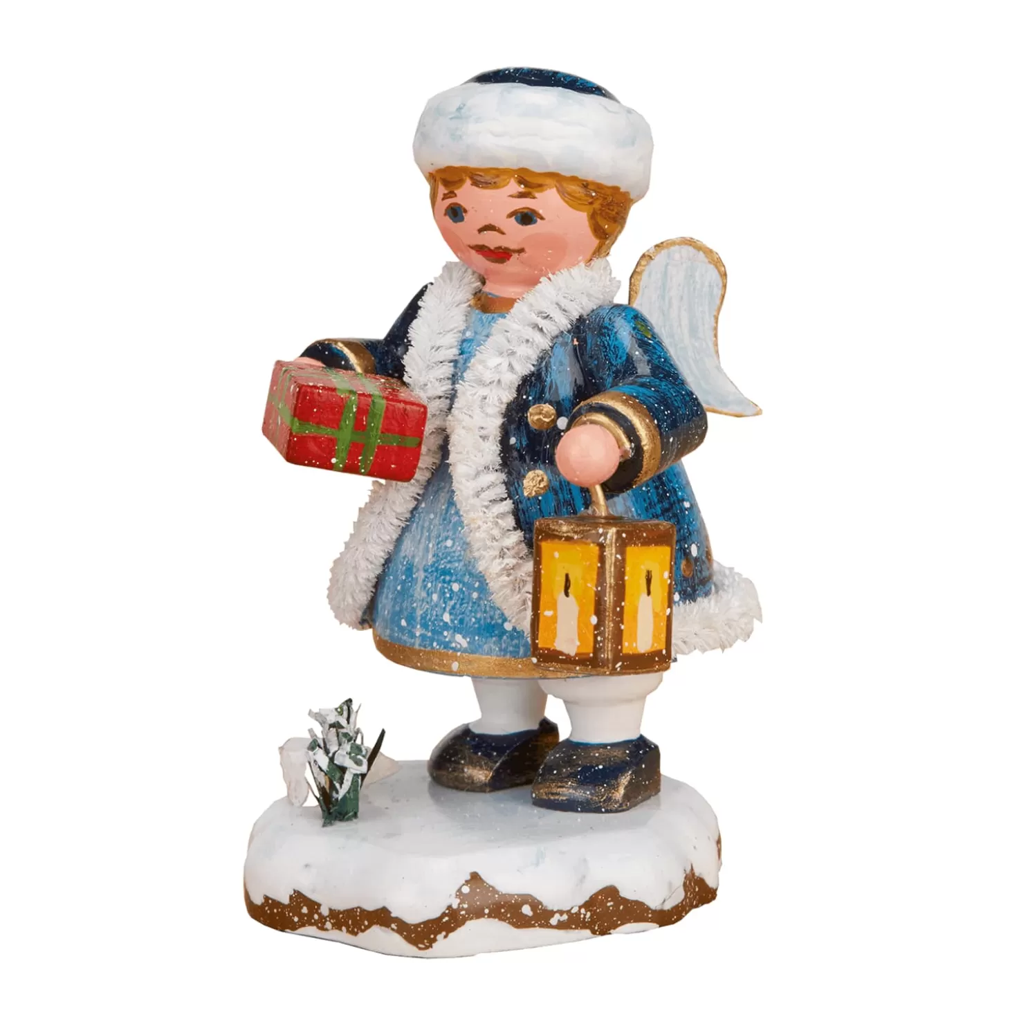 Hubrig Volkskunst Hubrig Miniatures>Winter Children Heaven's Child "Merry Gifts"